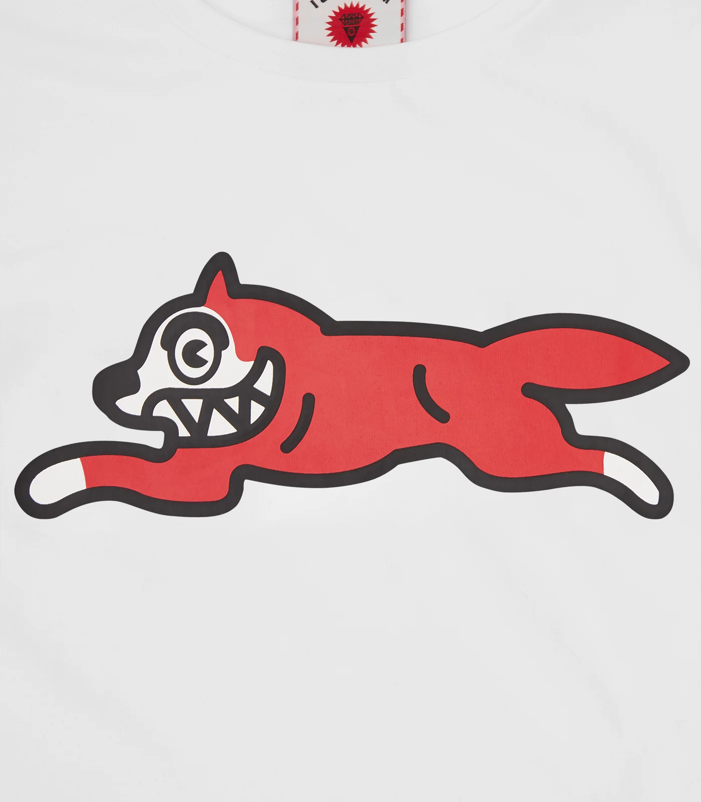RUNNING DOG BABY TEE - WHITE - Image 4