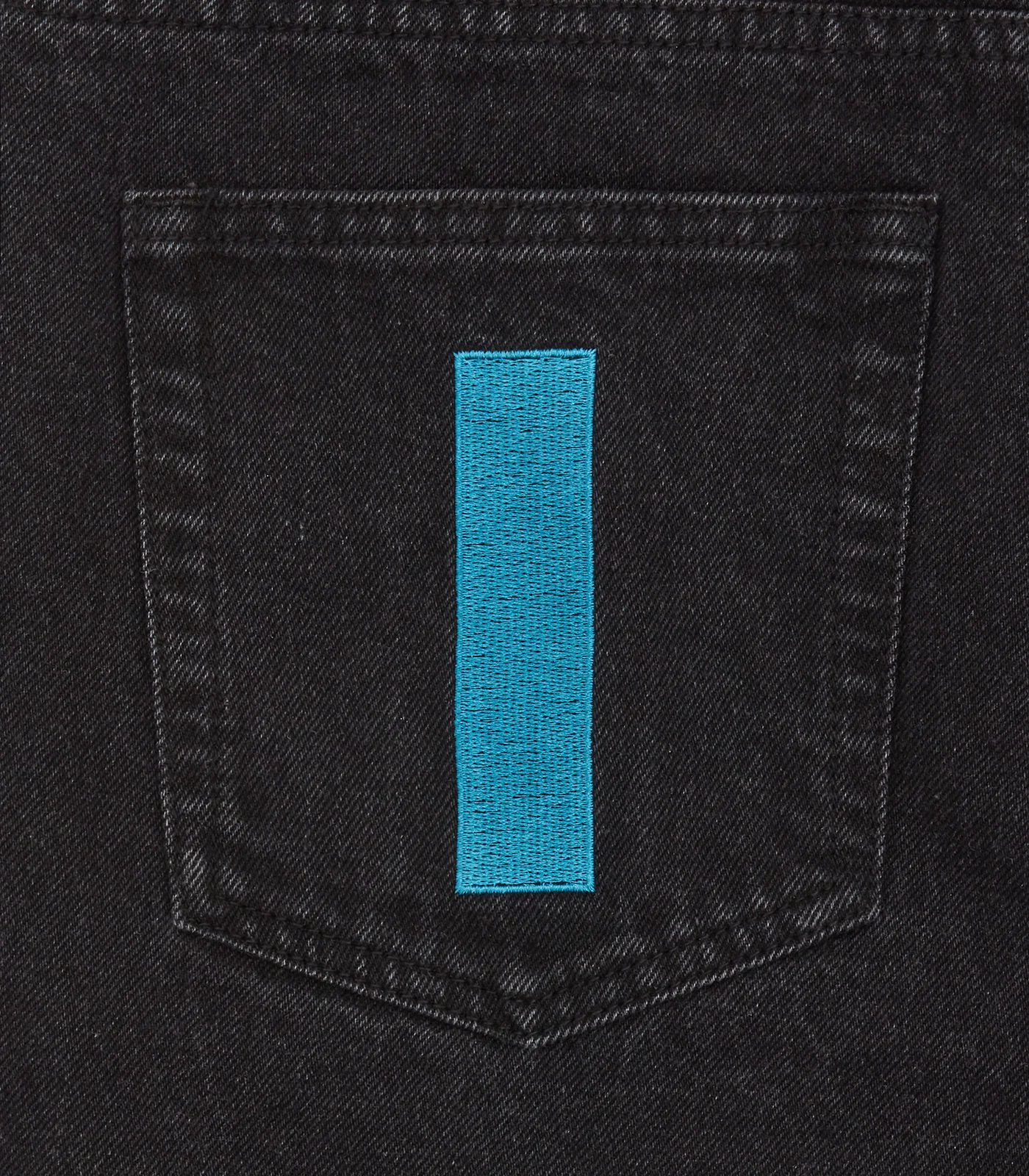 RUNNING DOG DENIM PANTS - BLACK - Image 7