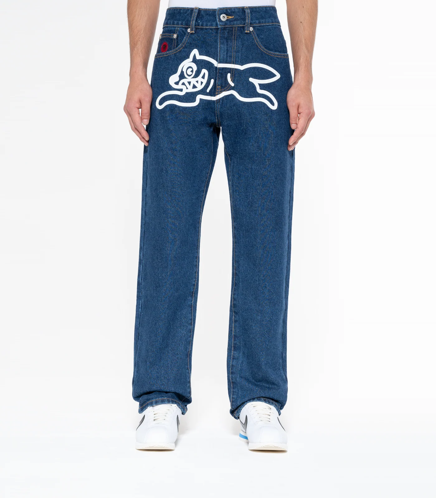 RUNNING DOG DENIM PANTS - INDIGO - Image 3