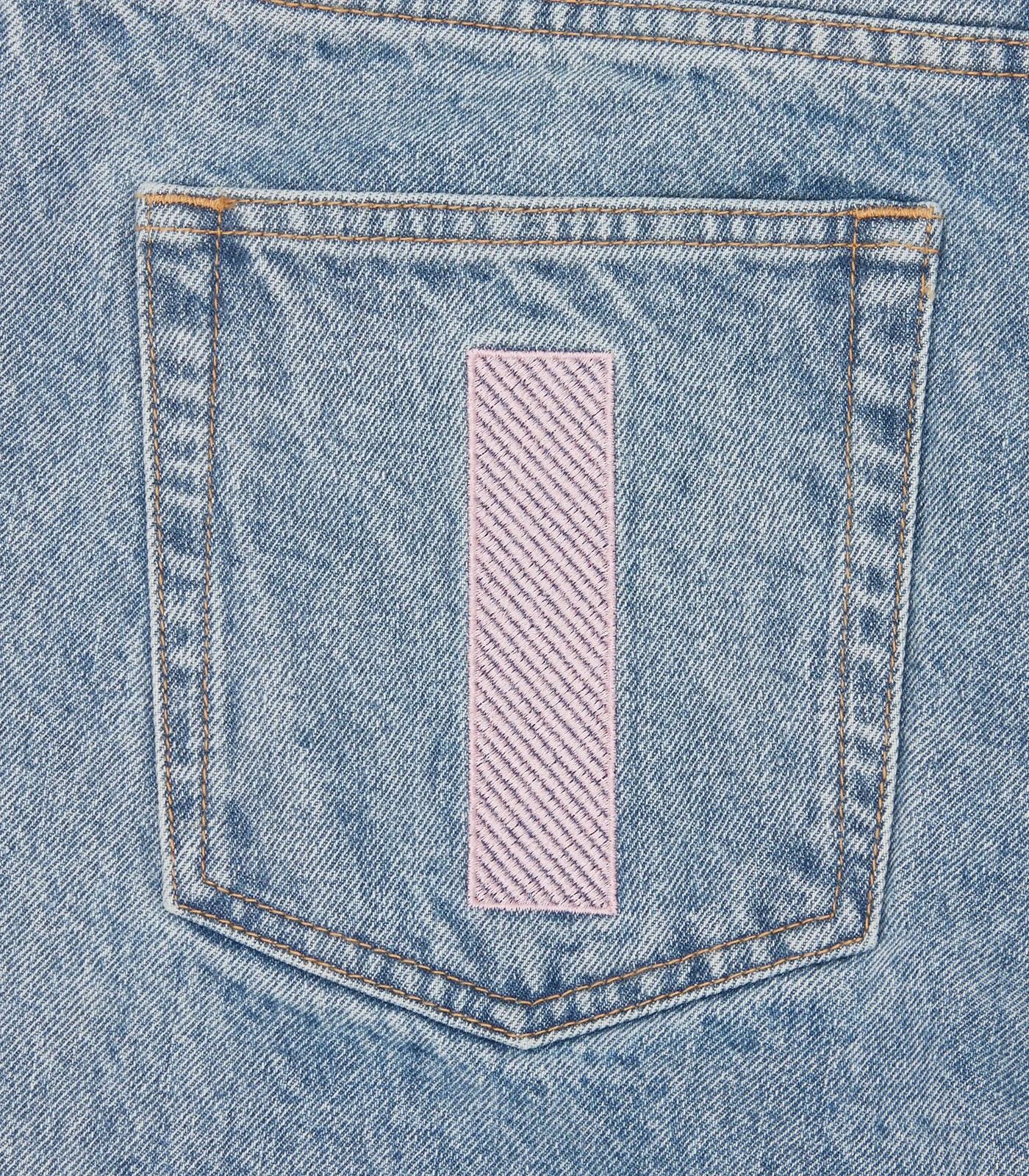 RUNNING DOG DENIM PANTS - HEAVY WASH BLUE - Image 5