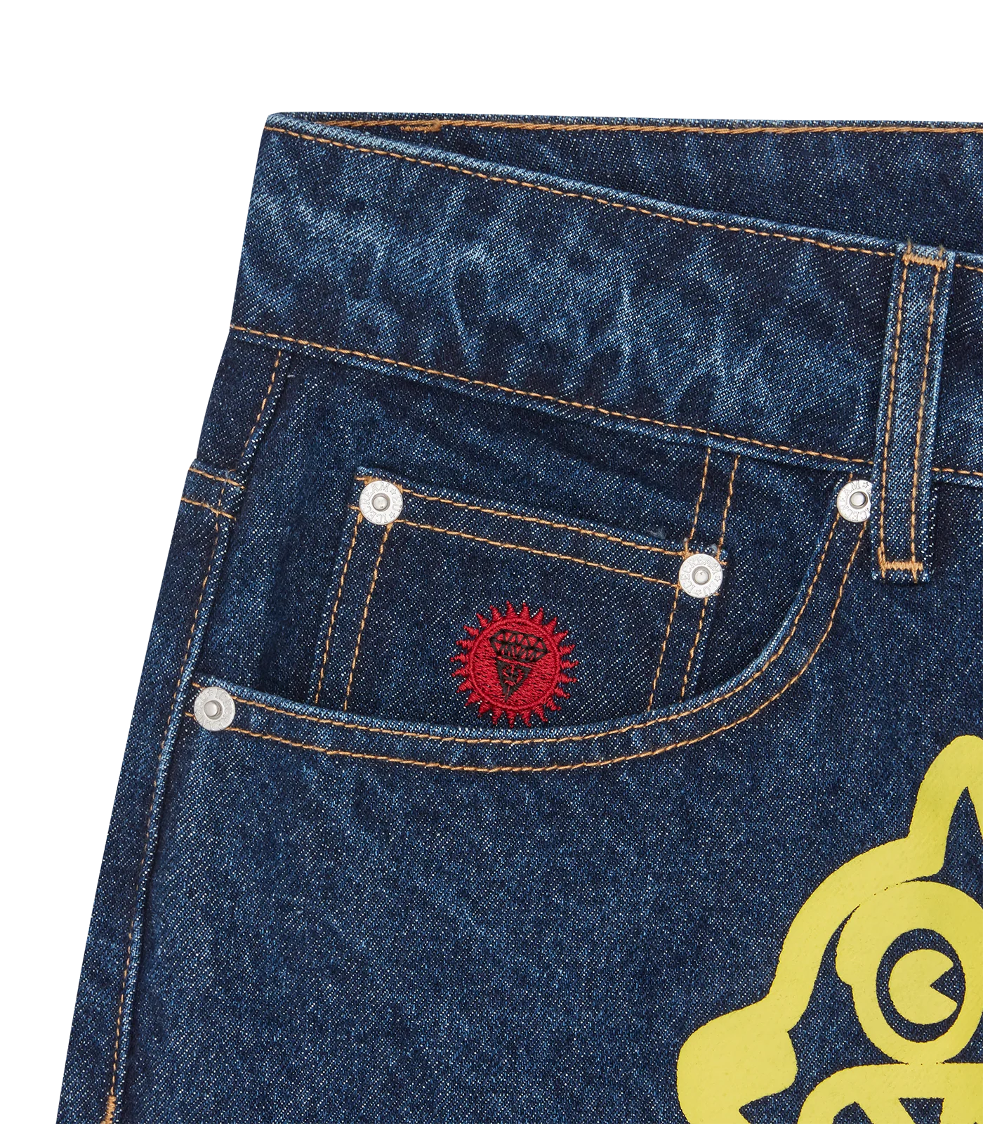 RUNNING DOG DENIM PANTS - INDIGO - Image 3