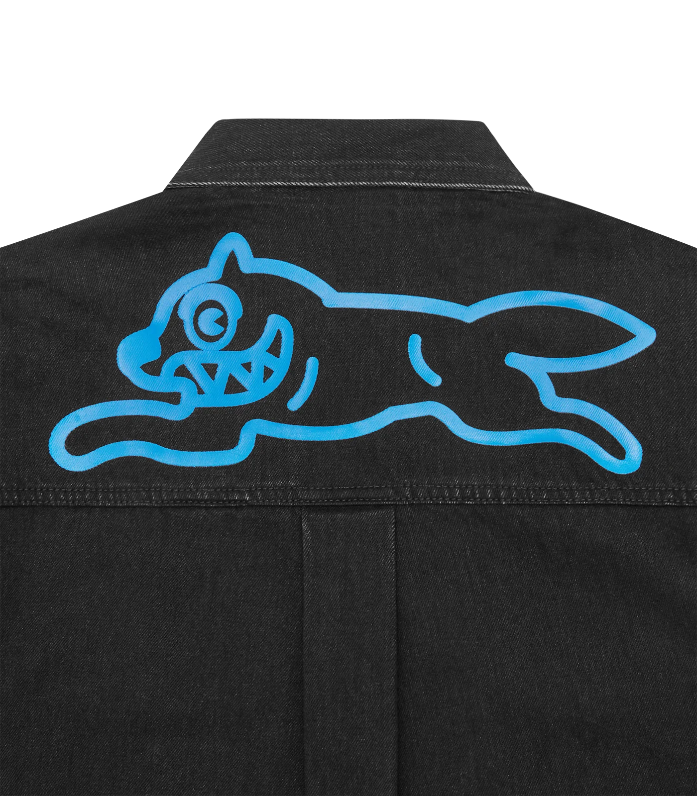 RUNNING DOG DENIM SHIRT - BLACK - Image 5
