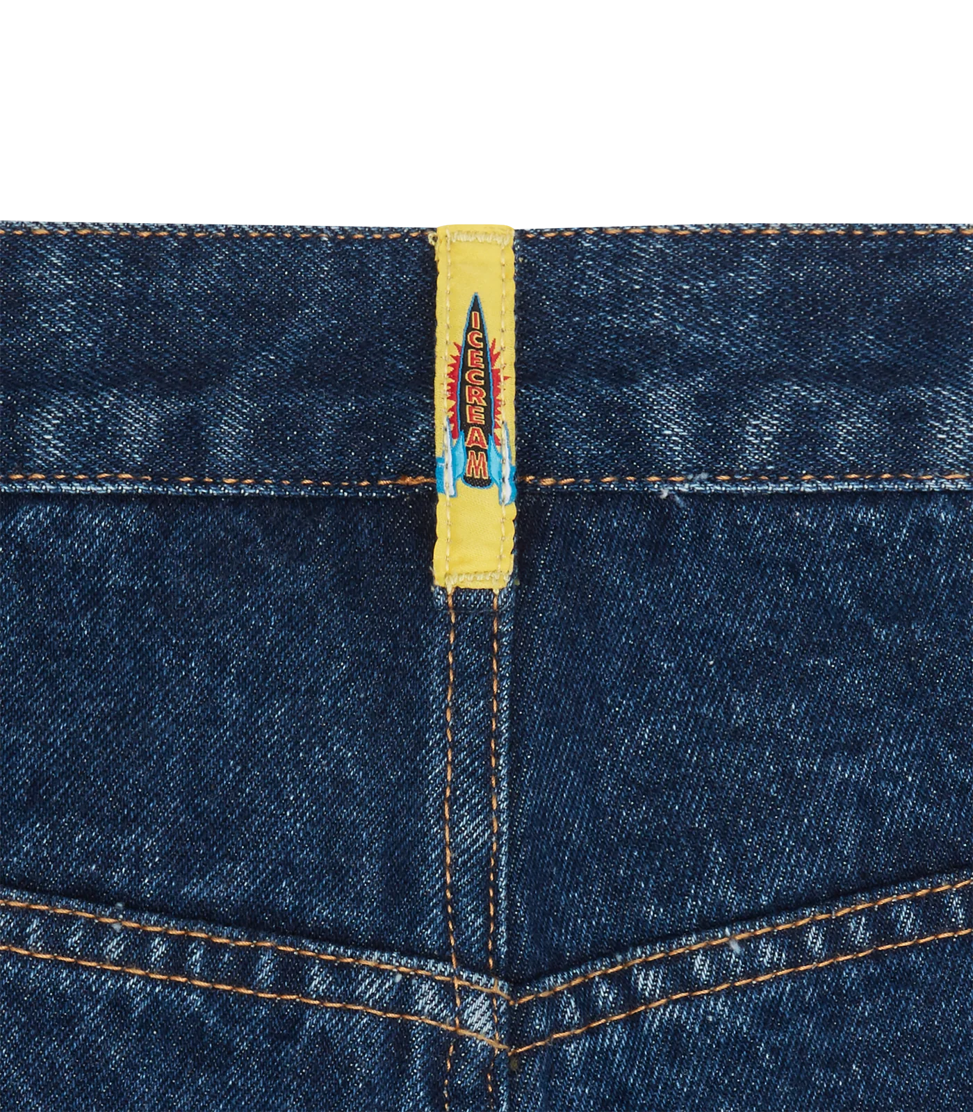 RUNNING DOG DENIM SHORTS - INDIGO - Image 7