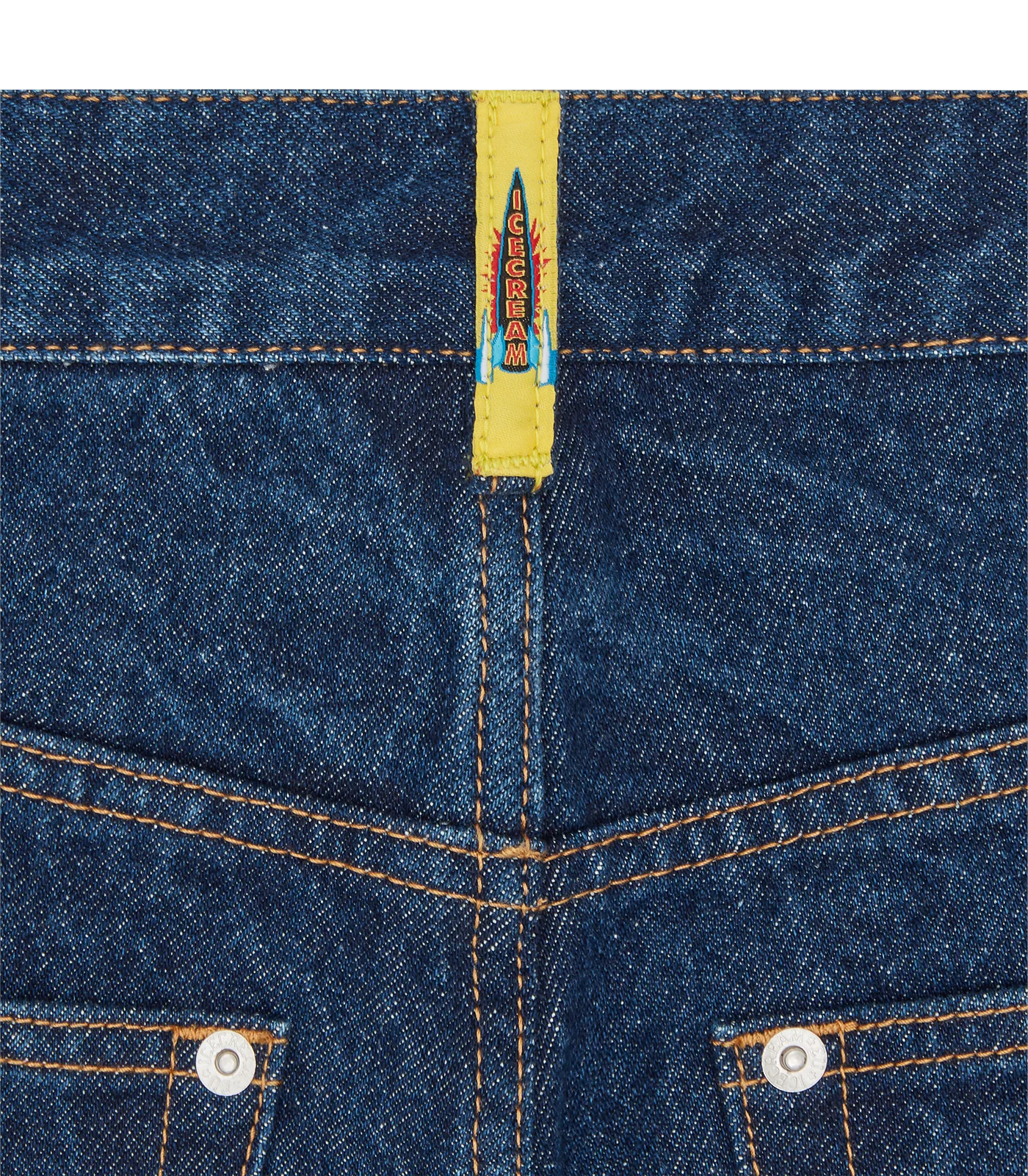 RUNNING DOG DENIM SHORTS - INDIGO - Image 8