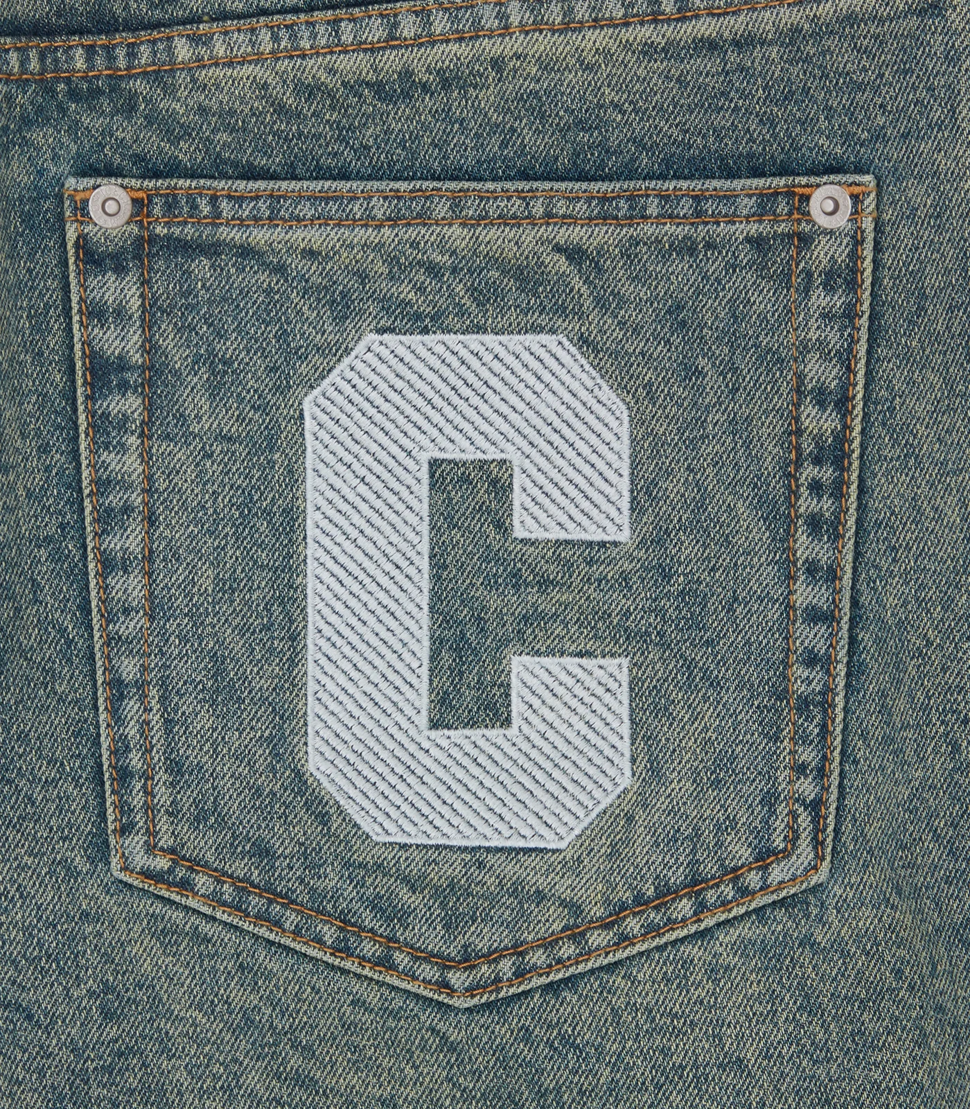 RUNNING DOG DENIM SHORTS - VINTAGE WASH - Image 5