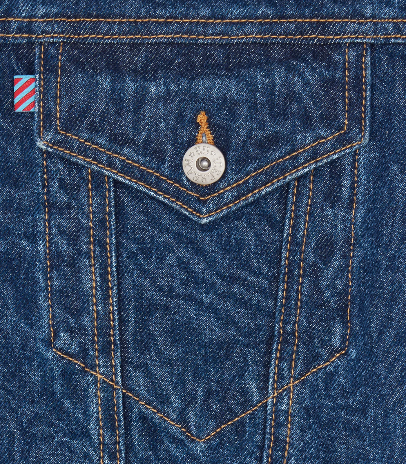 RUNNING DOG DENIM TRUCKER JACKET - INDIGO - Image 3