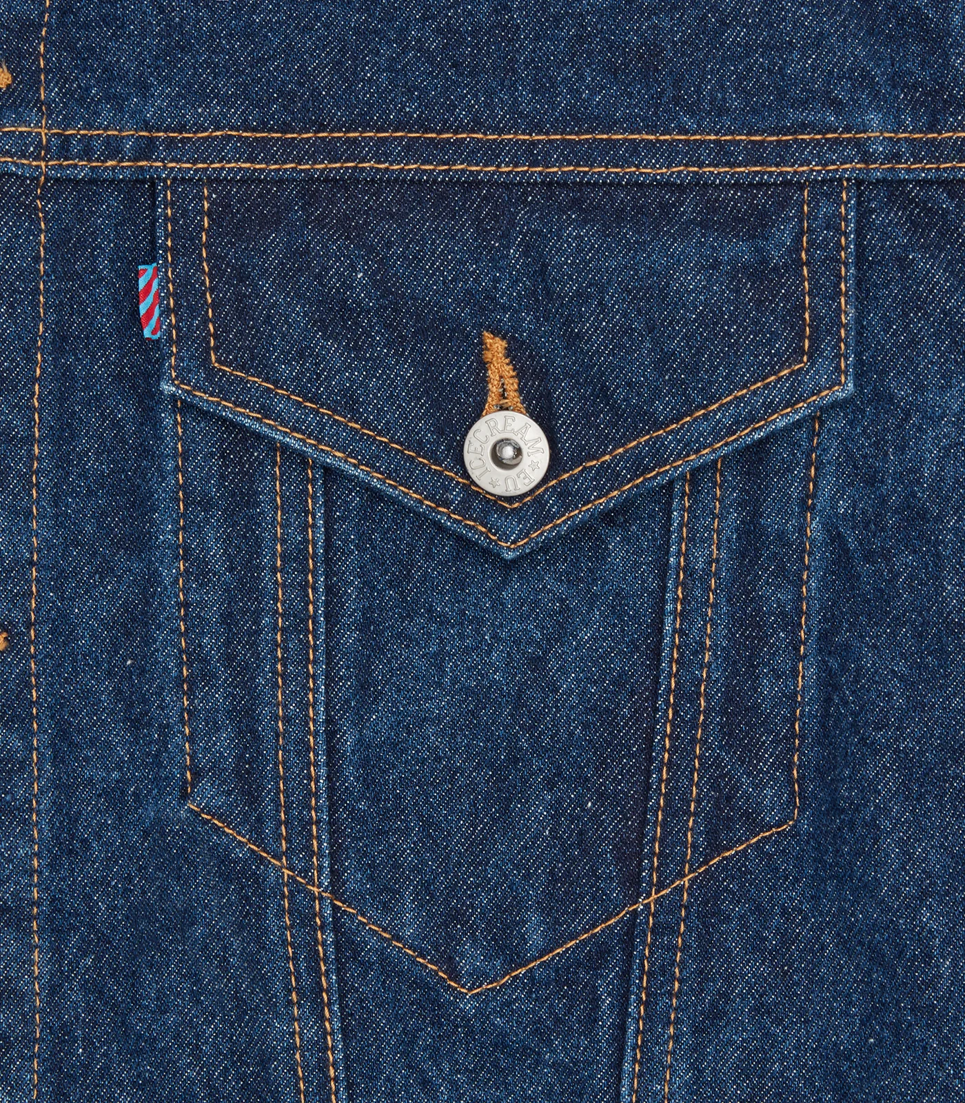 RUNNING DOG DENIM TRUCKER JACKET - INDIGO - Image 5