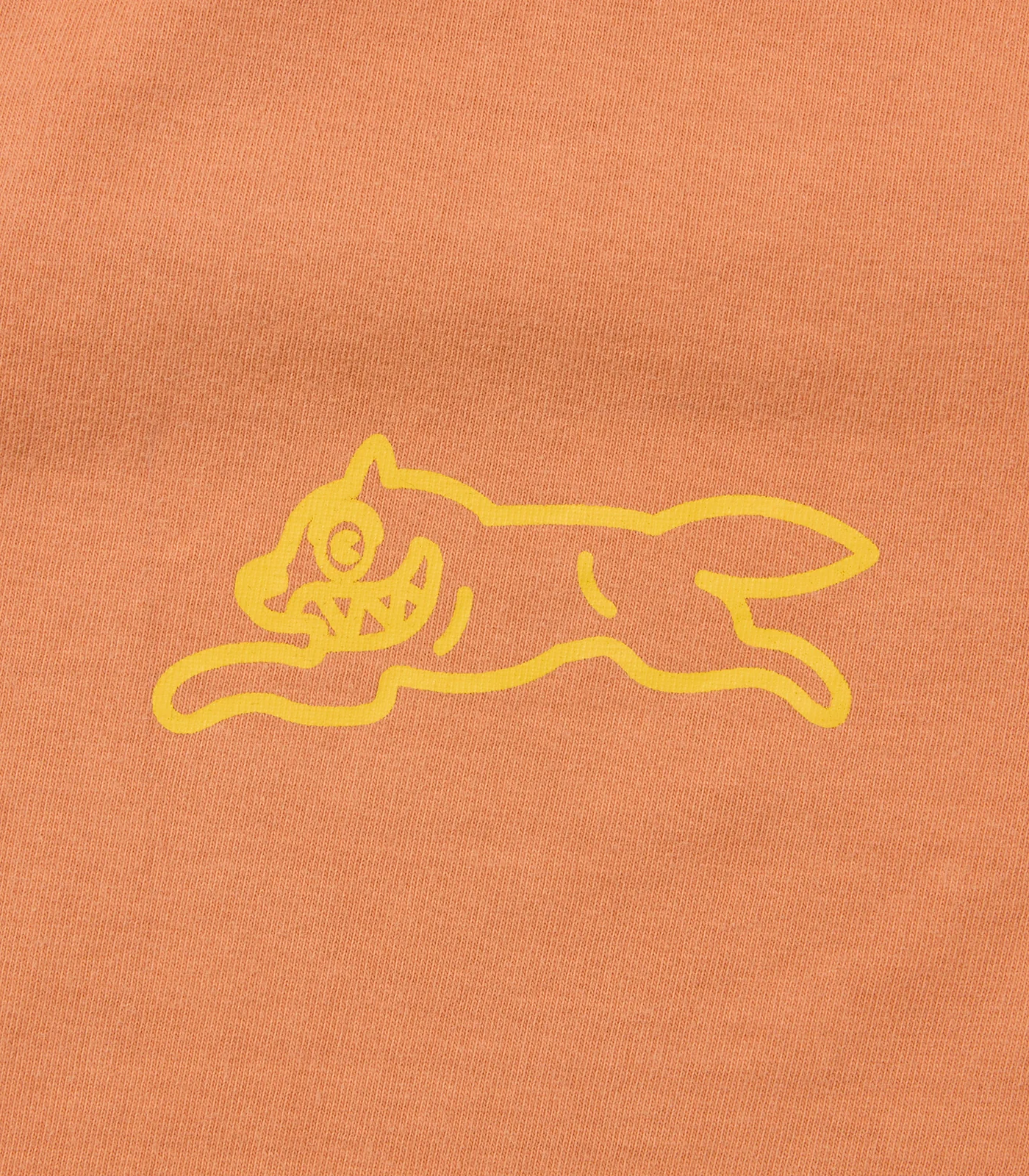 RUNNING DOG DYED T-SHIRT - ORANGE - Image 3