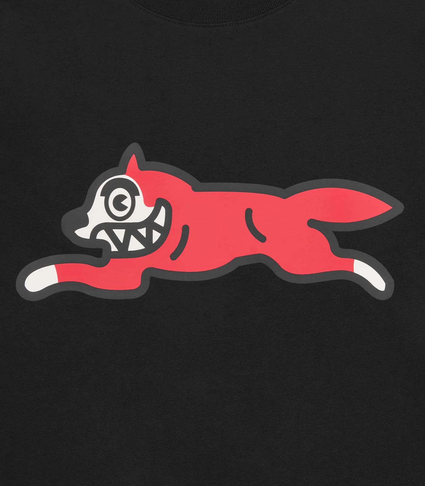 RUNNING DOG LAYERED L/S T-SHIRT - BLACK - Image 4