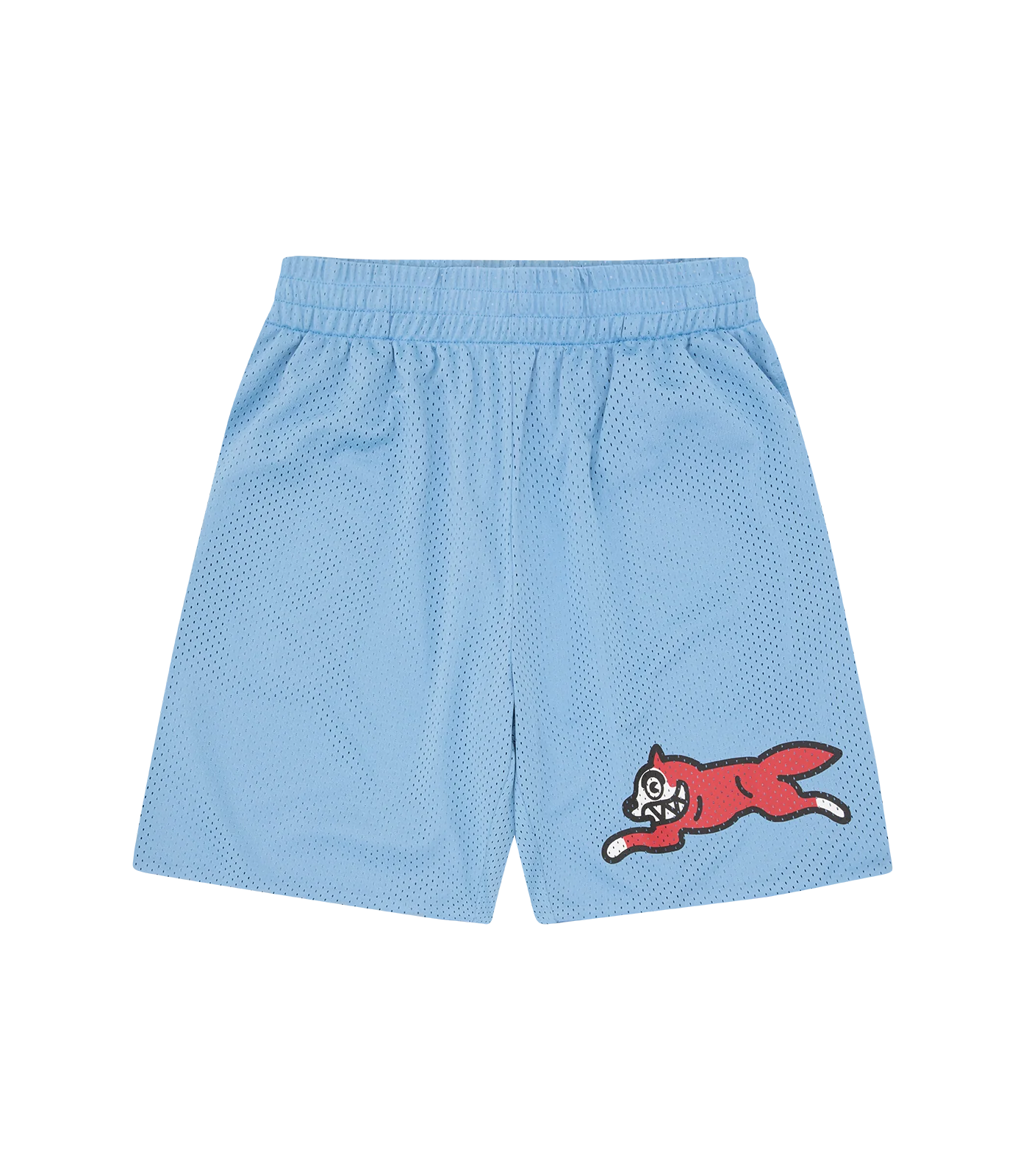 RUNNING DOG MESH SHORTS - BLUE