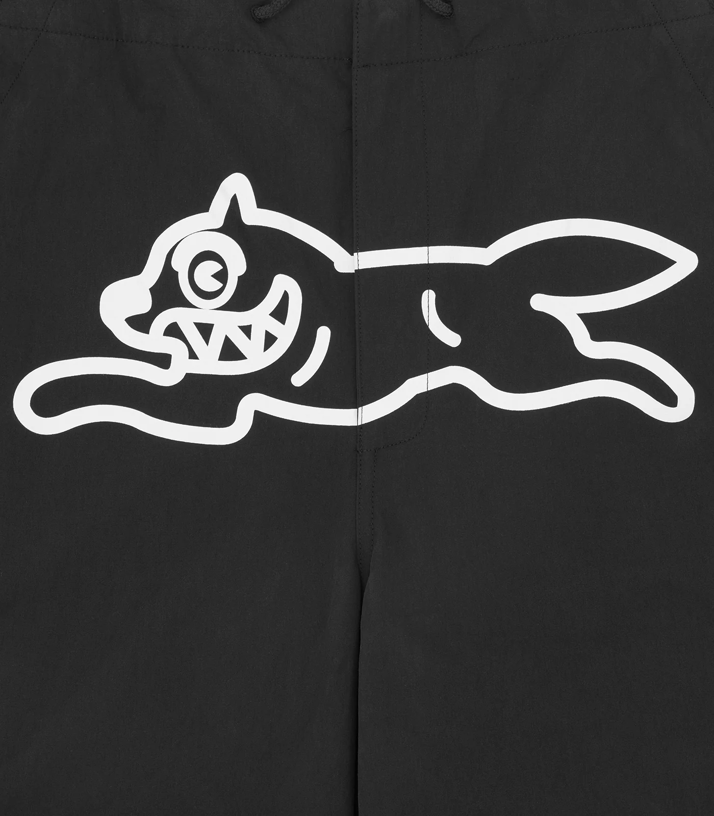 RUNNING DOG PARACHUTE PANTS - BLACK - Image 3