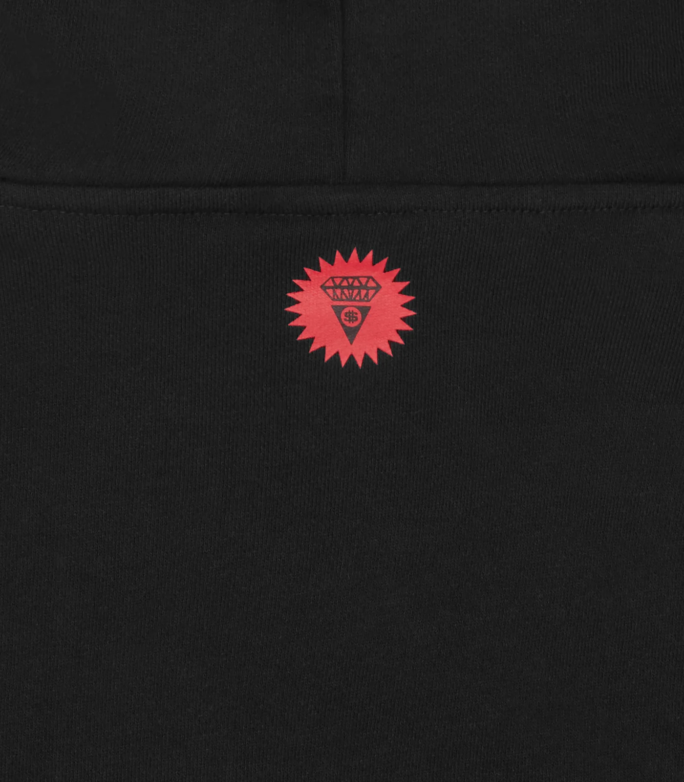 RUNNING DOG POPOVER HOOD - BLACK - Image 4
