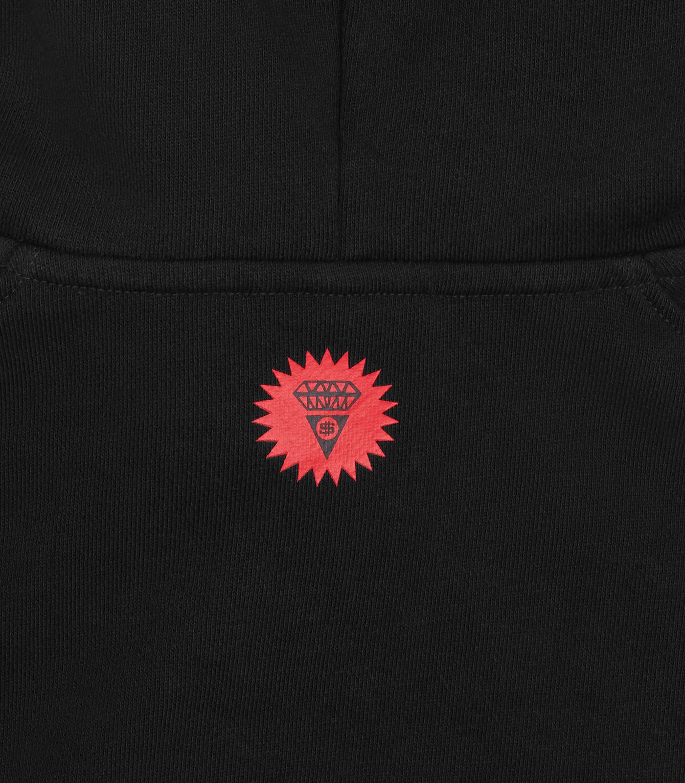RUNNING DOG POPOVER HOOD - BLACK - Image 5