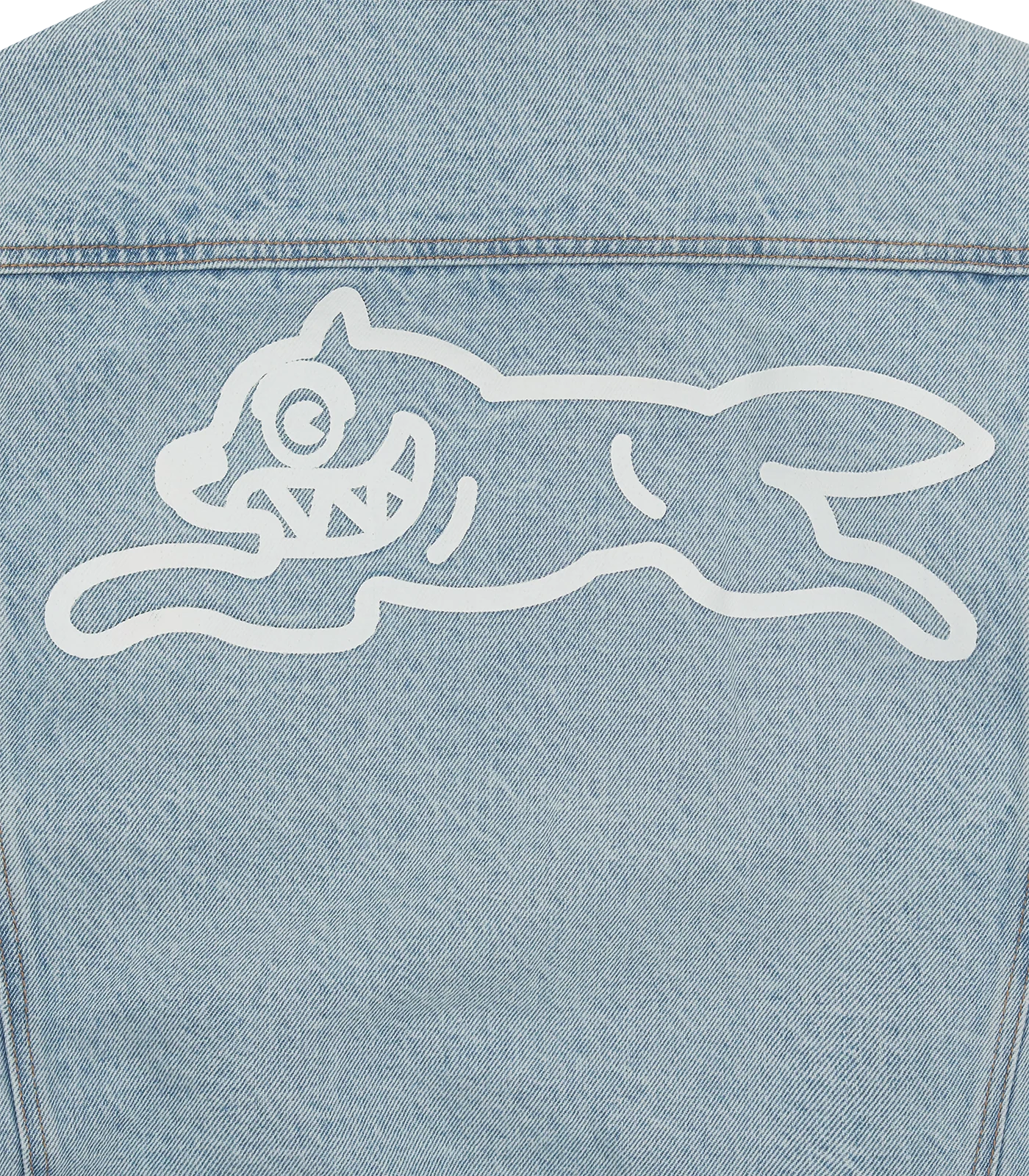 RUNNING DOG SHERPA TRUCKER JACKET - HEAVY WASH BLUE - Image 6