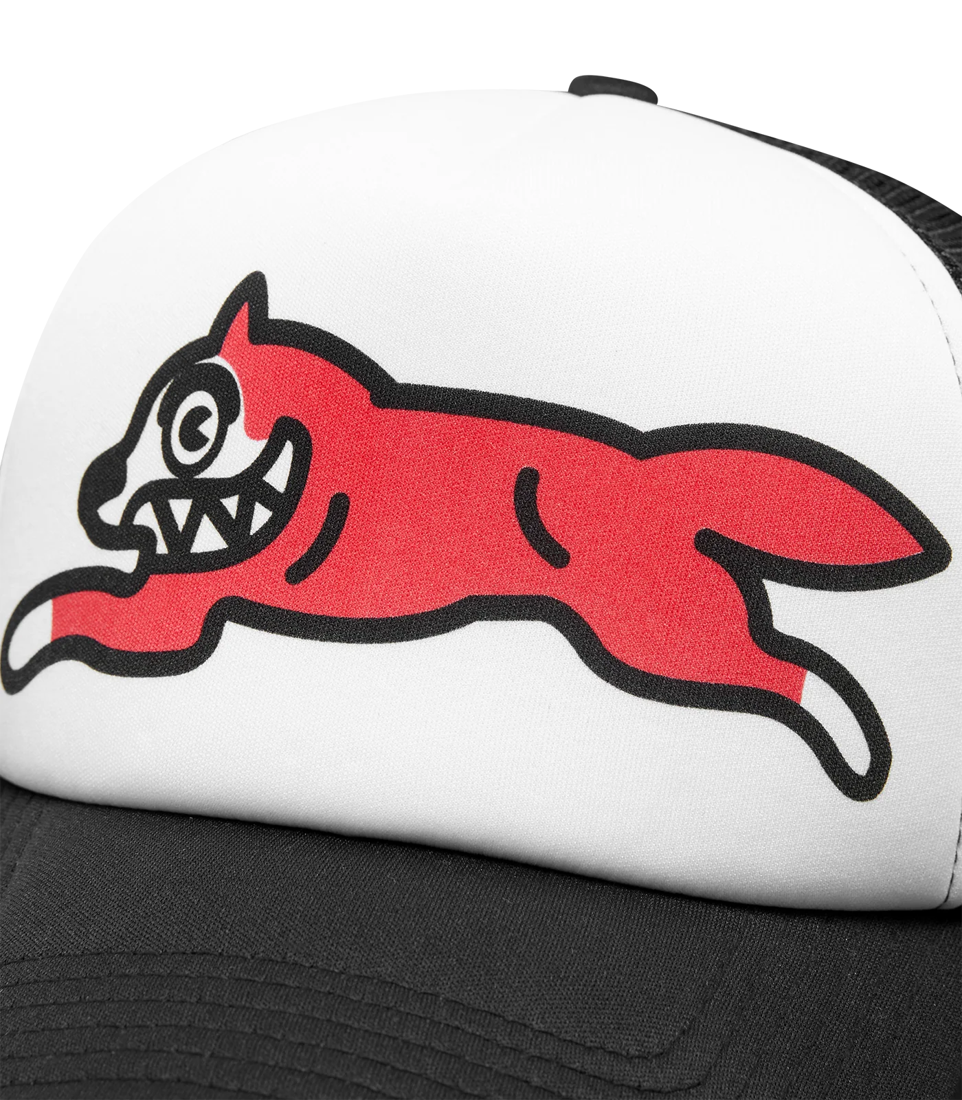 RUNNING DOG TRUCKER HAT - BLACK - Image 3