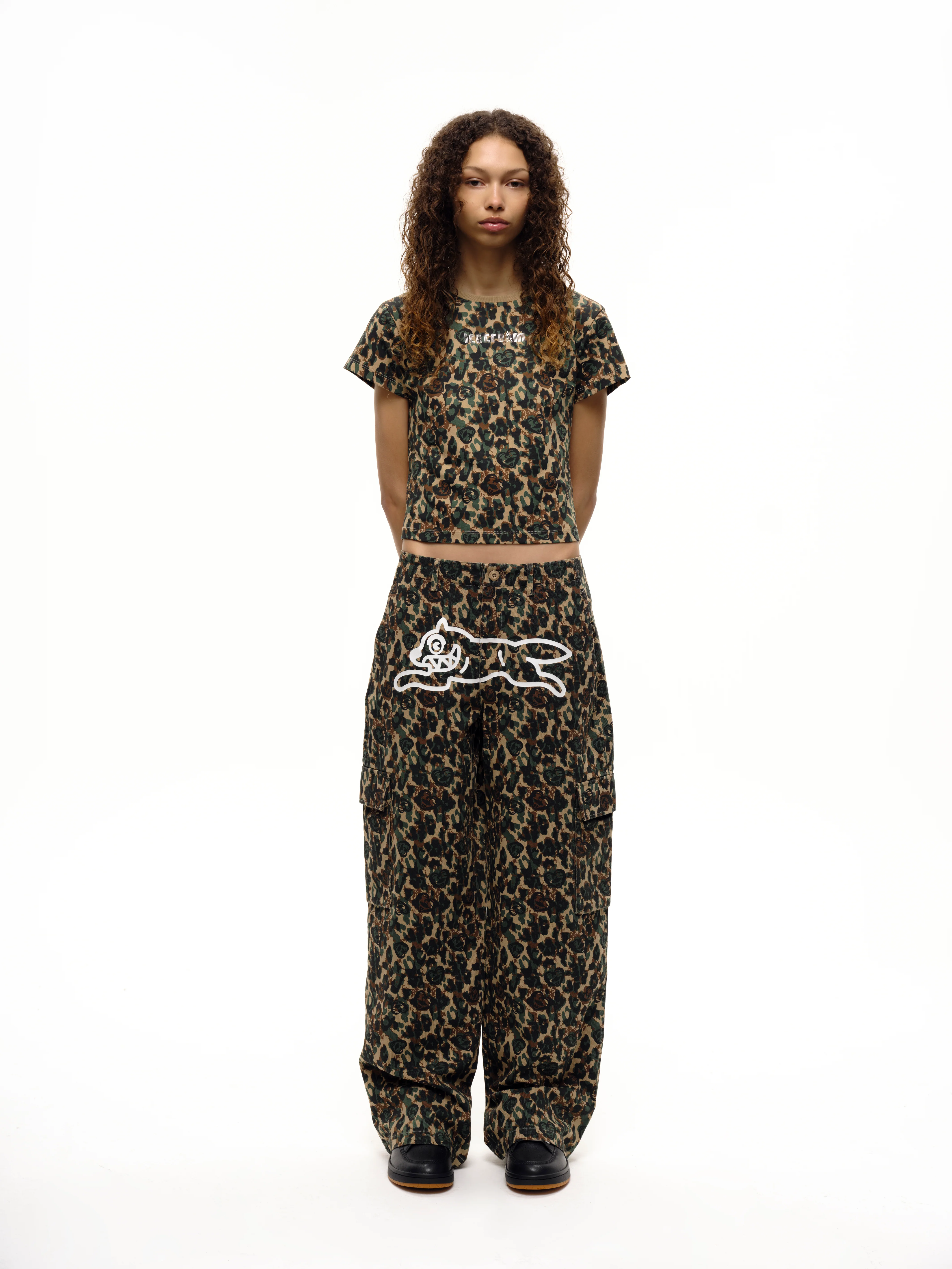CRYSTAL SOFT SERVE BABY TEE - CAMO - Image 3