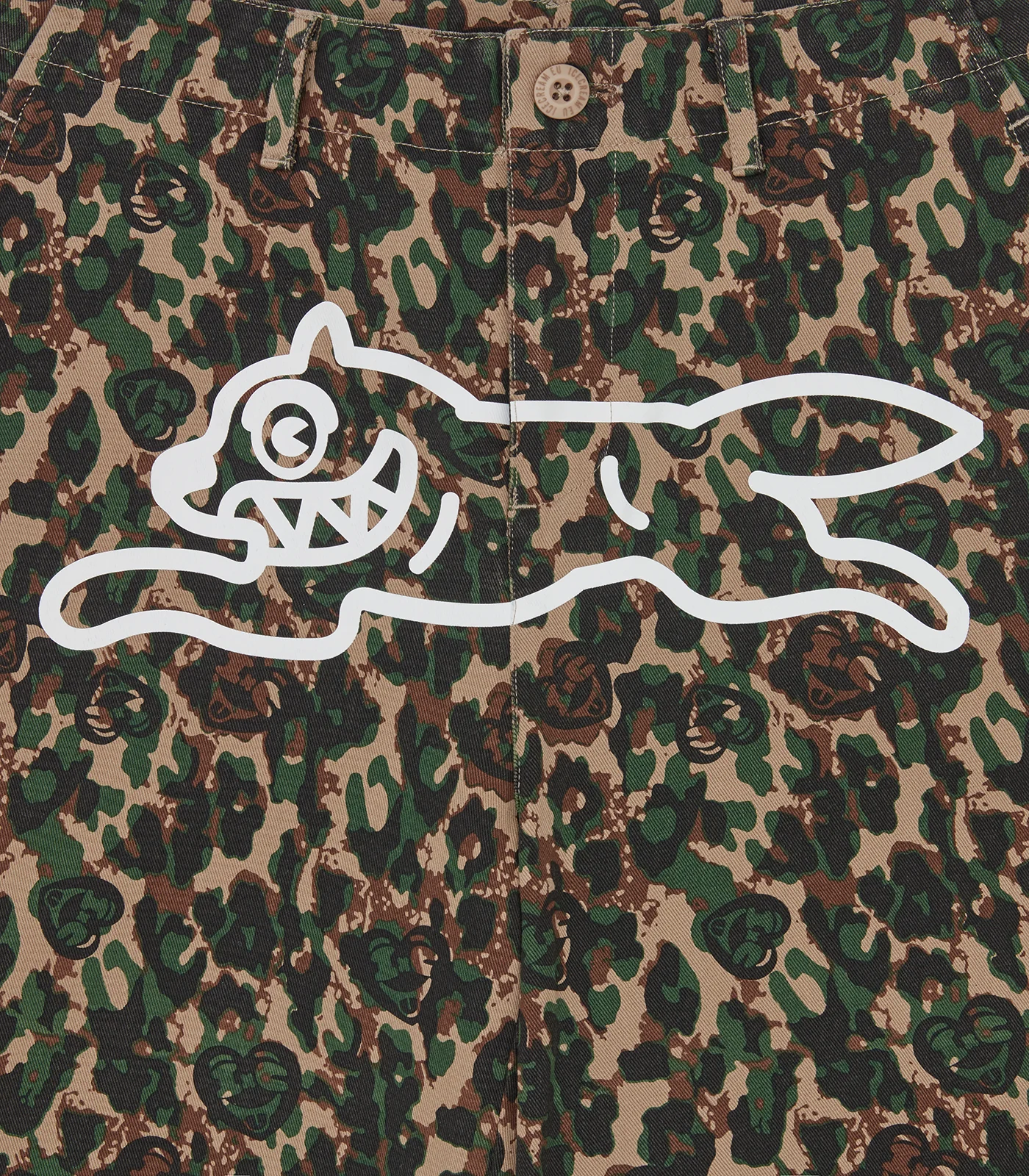 RUNNING DOG WOODLAND CAMO CARGO PANTS - CAMO - Image 4