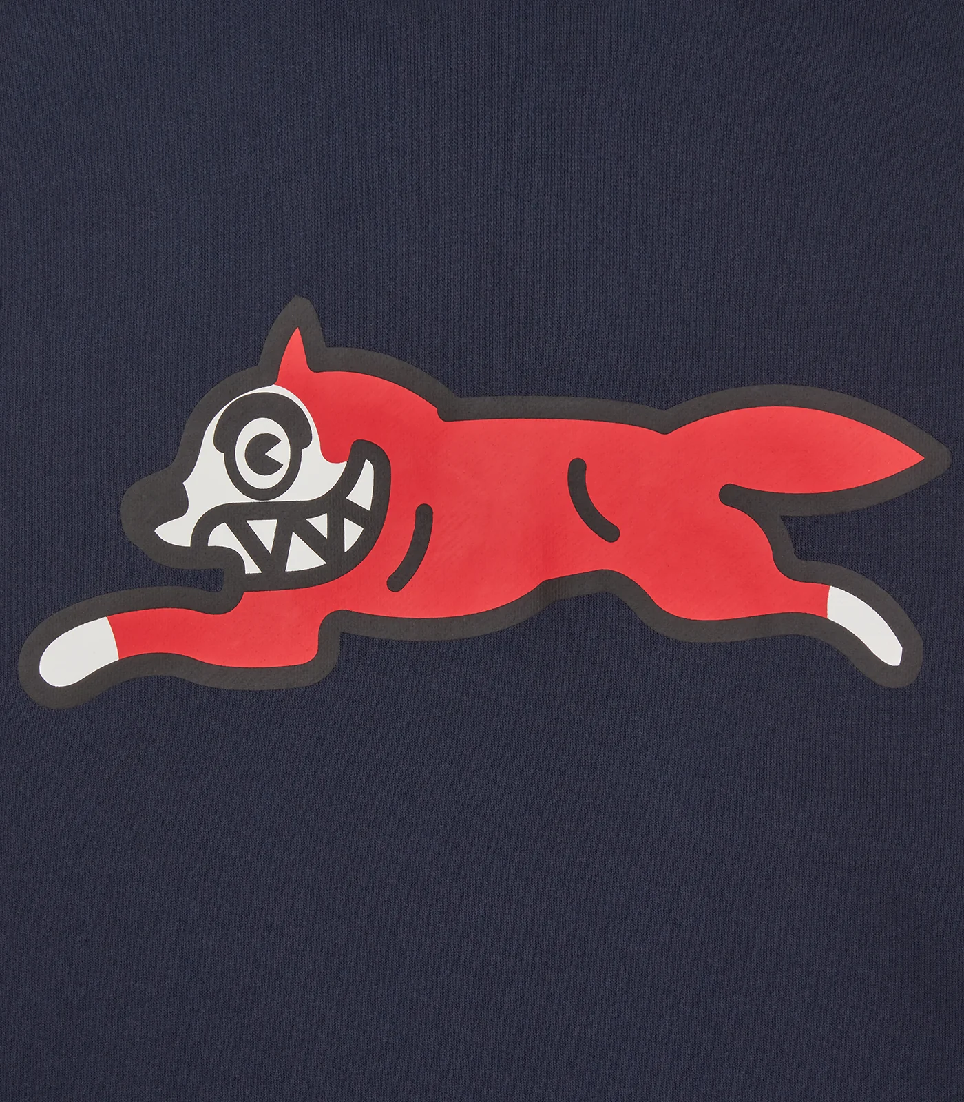 RUNNING DOG POPOVER HOOD - NAVY - Image 3