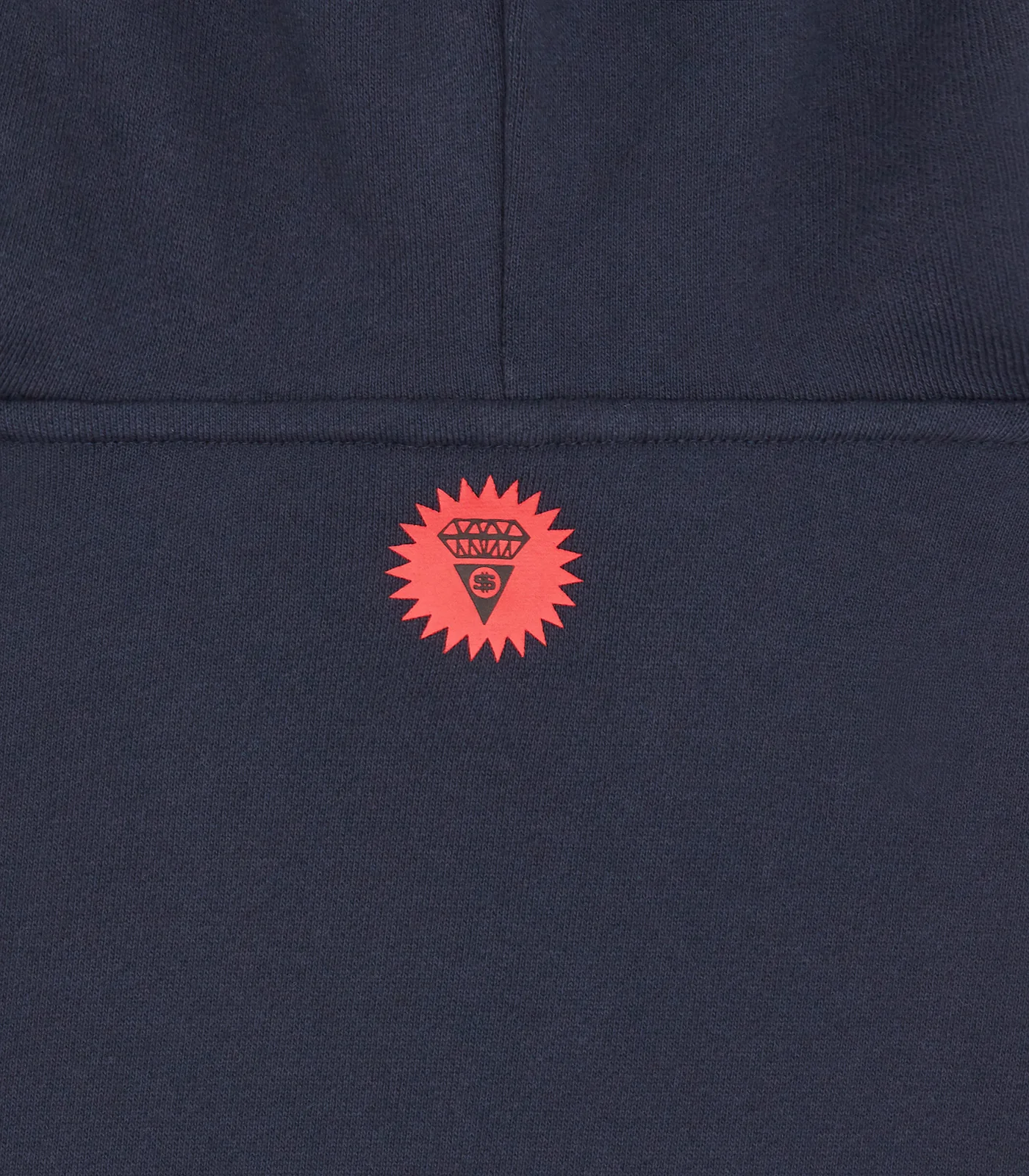 RUNNING DOG POPOVER HOOD - NAVY - Image 5