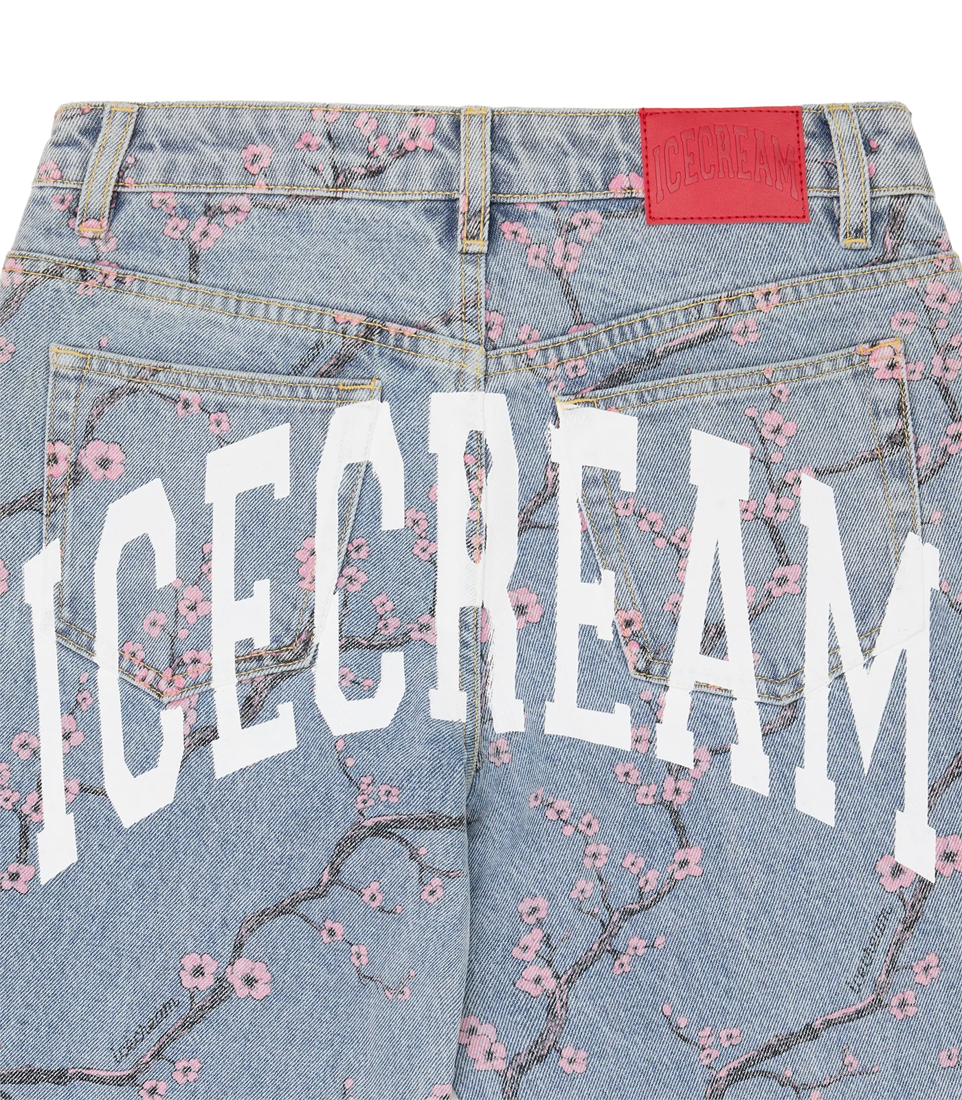 SAKURA DENIM PANTS - LIGHT WASH BLUE - Image 6