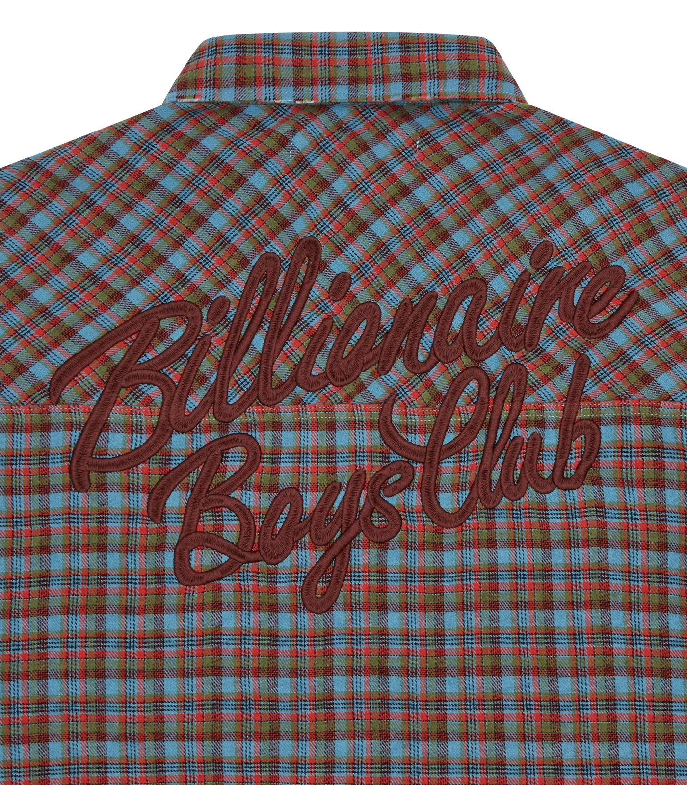 SCRIPT DIP DYE CHECK SHIRT - MULTI CHECK - Image 7