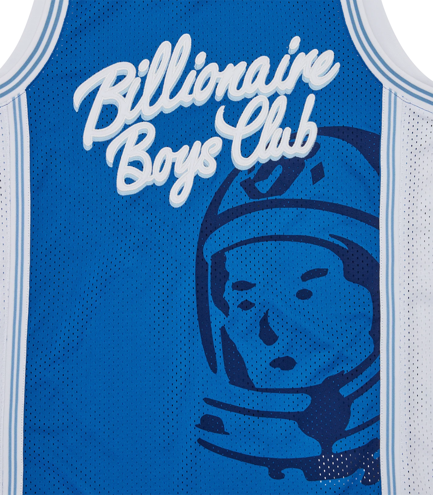 SCRIPT LOGO ASTRO BASKETBALL JERSEY - BLUE - Image 4