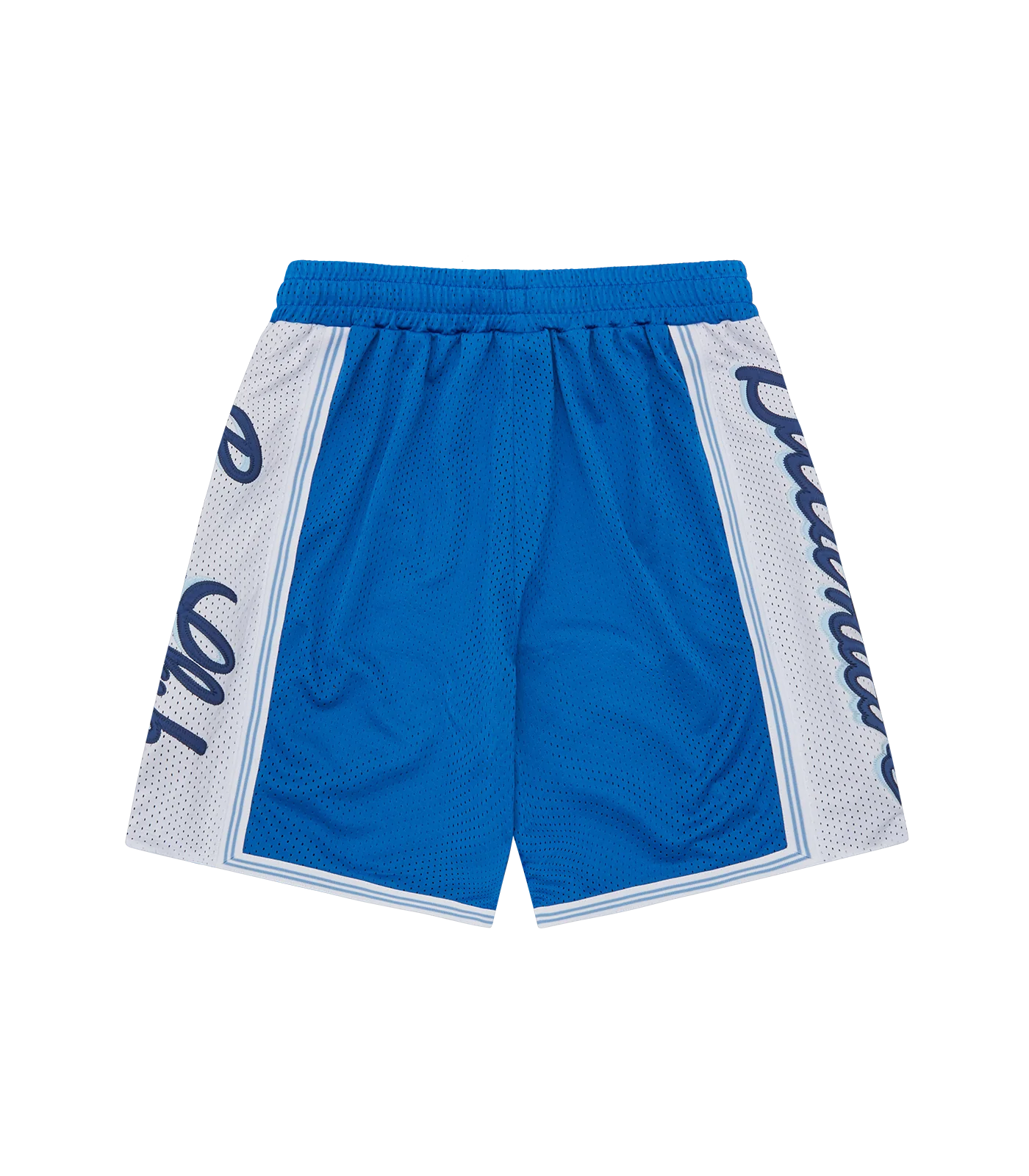 SCRIPT LOGO BASKETBALL SHORTS - BLUE - Image 2