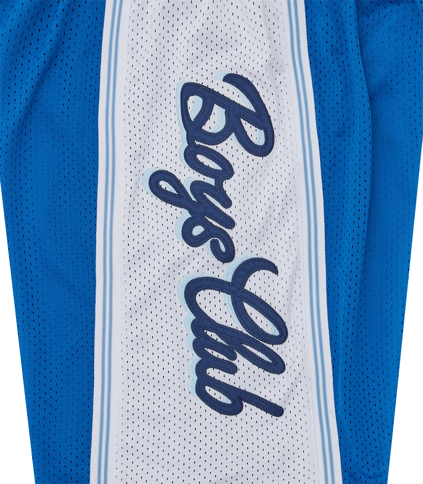 SCRIPT LOGO BASKETBALL SHORTS - BLUE - Image 4