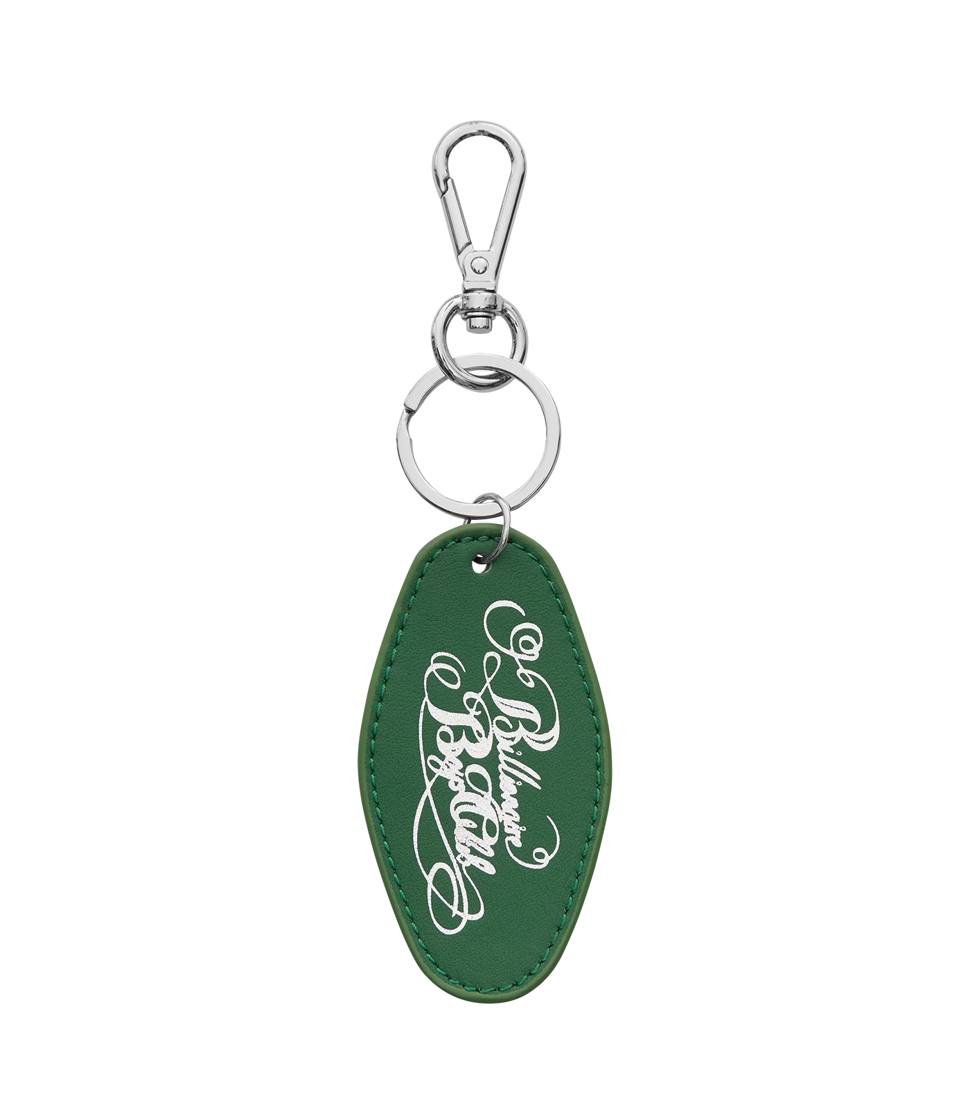 SCRIPT LOGO KEYRING - GREEN