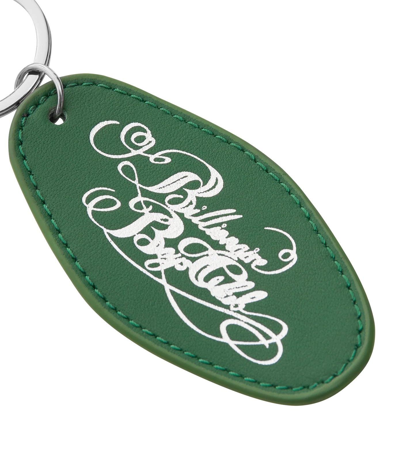 SCRIPT LOGO KEYRING - GREEN - Image 2