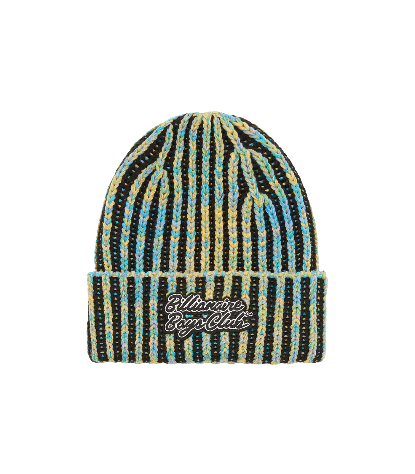 SCRIPT LOGO SPACE DYE BEANIE - MULTI