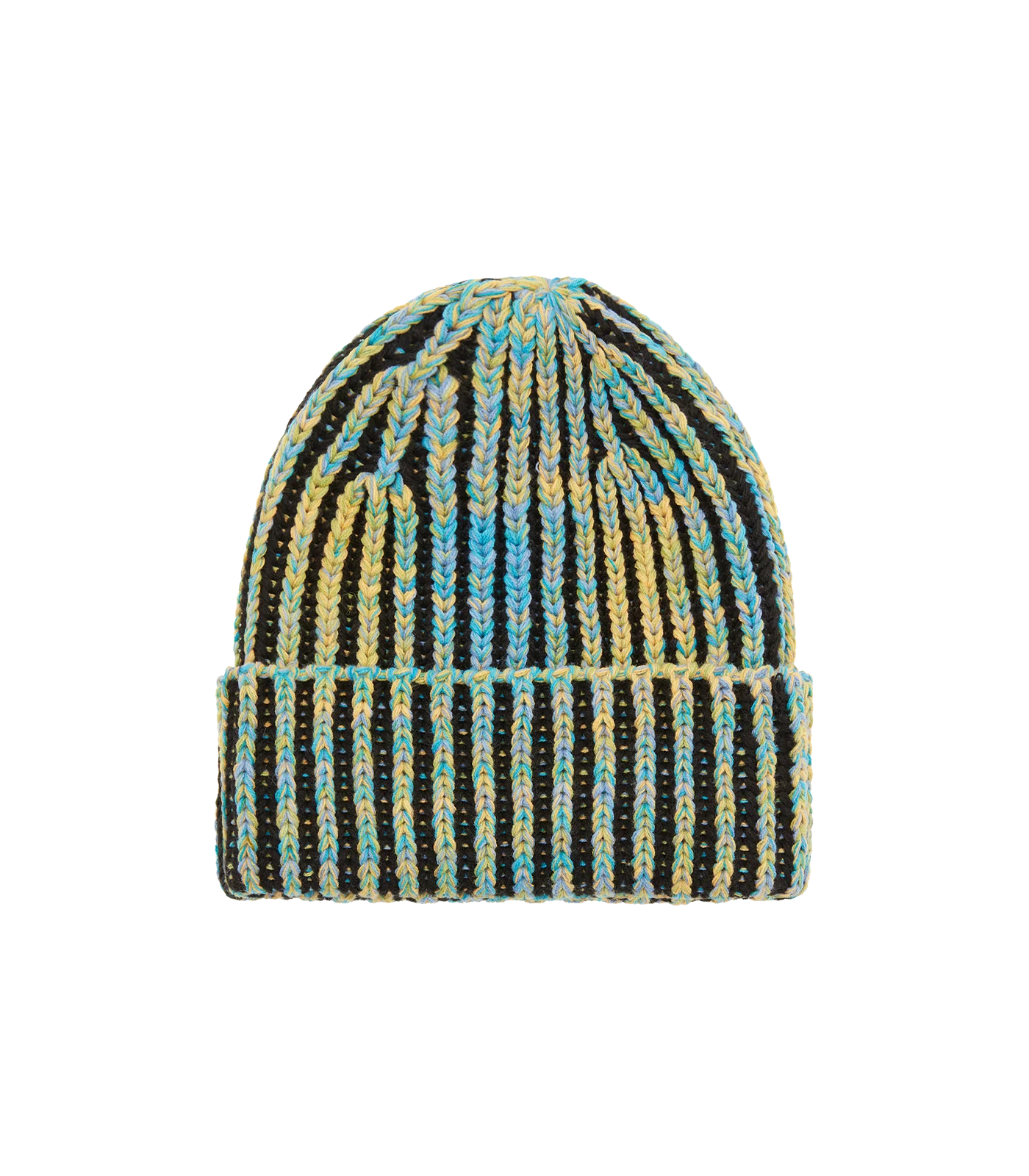 SCRIPT LOGO SPACE DYE BEANIE - MULTI - Image 2