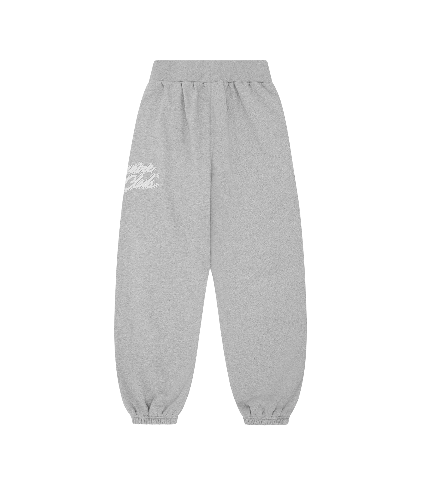 SCRIPT OVERSIZED SWEATPANTS - HEATHER GREY - Image 2