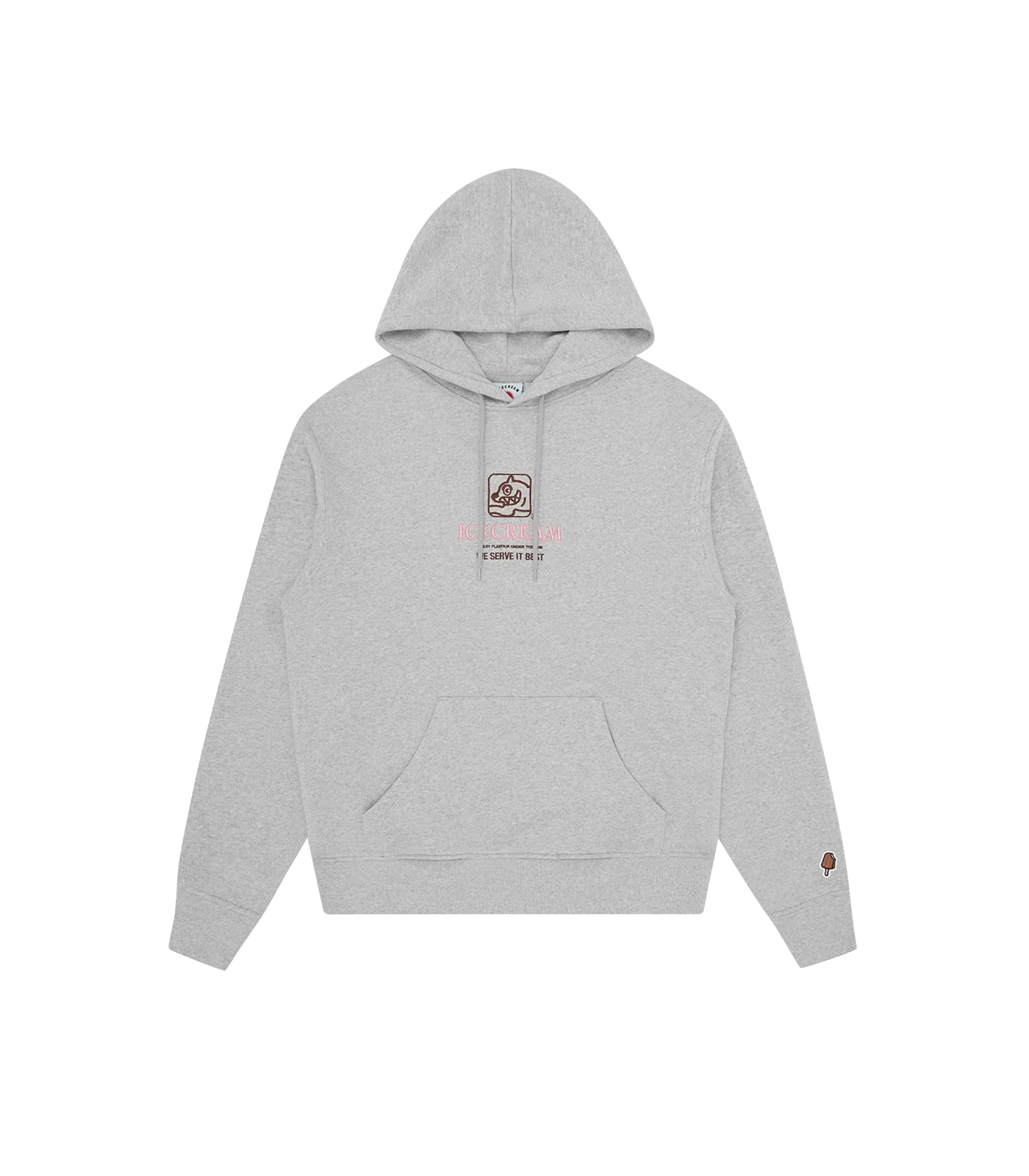 SERVE IT BEST POPOVER HOOD - HEATHER GREY