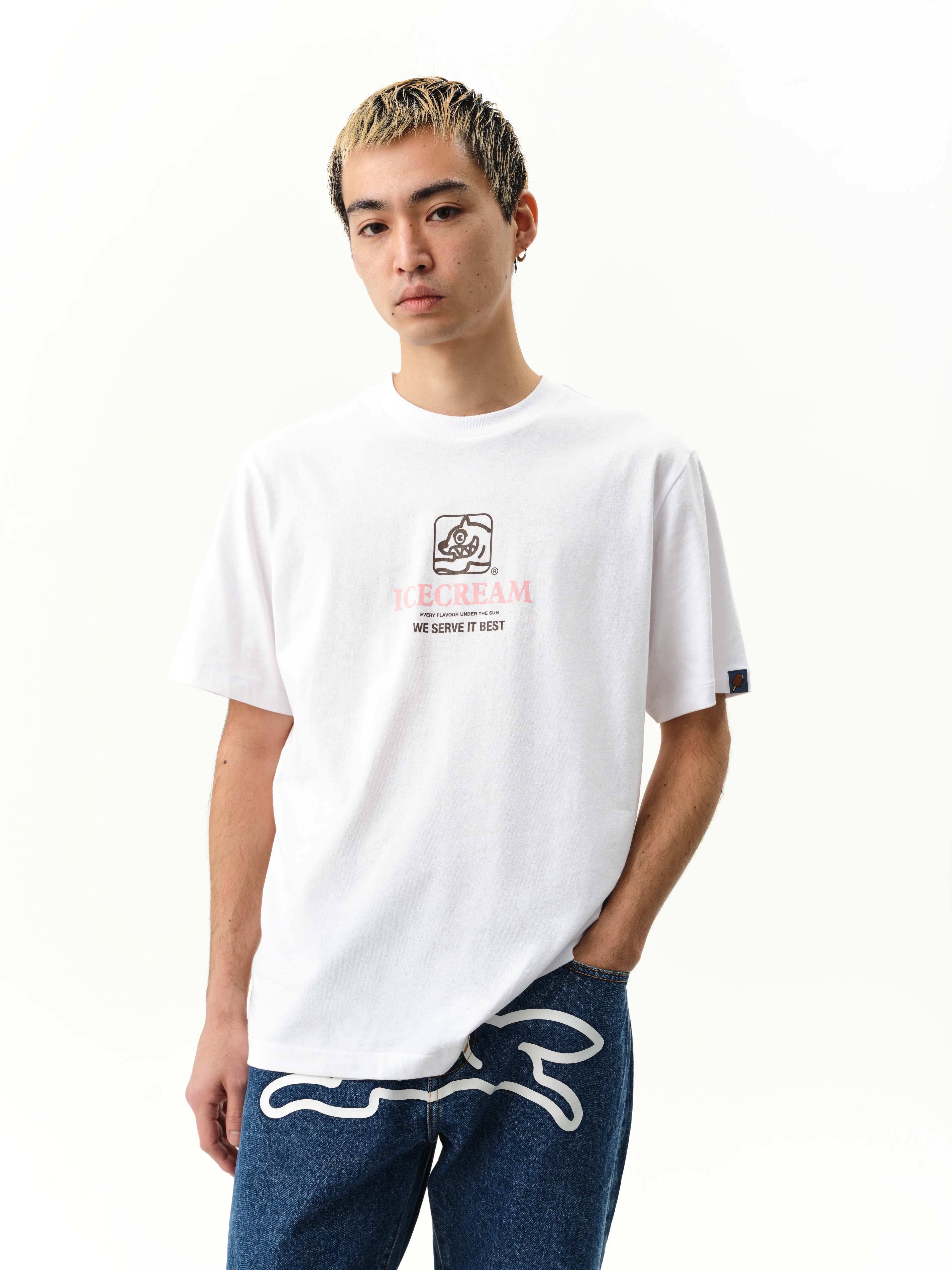 SERVE IT BEST T-SHIRT - WHITE - Image 4