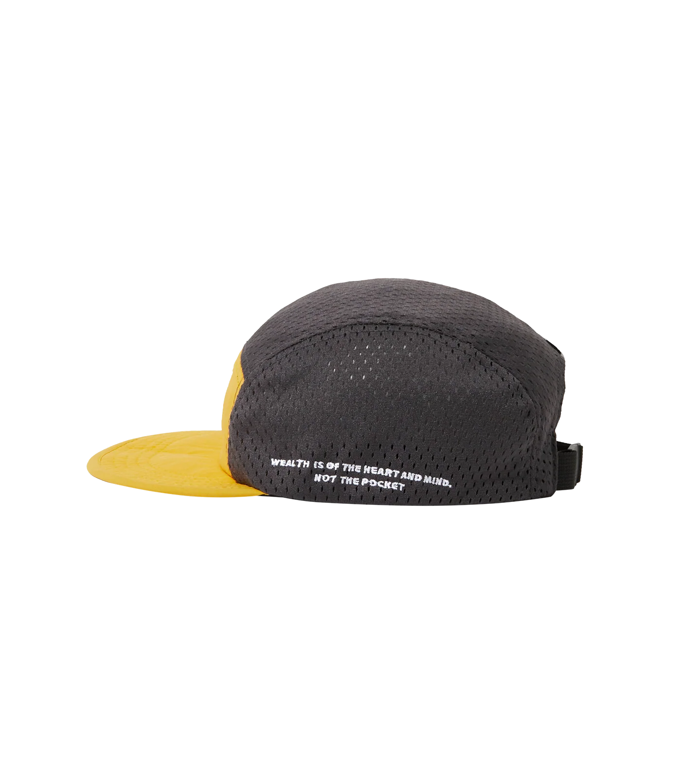 SIDE MESH NYLON CAP - YELLOW/GREY - Image 3