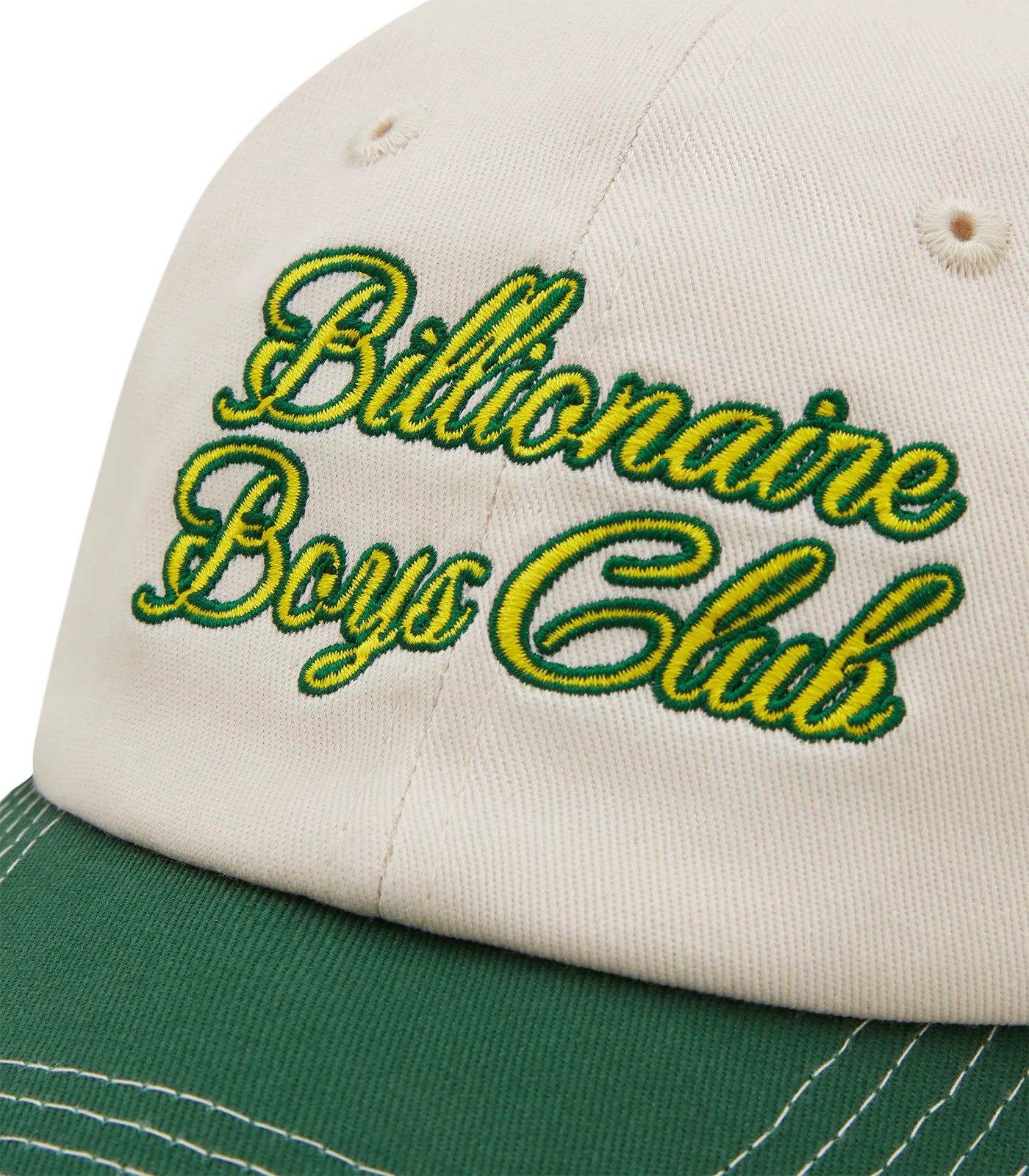 SIGNATURE BASEBALL CAP - ECRU/GREEN - Image 3