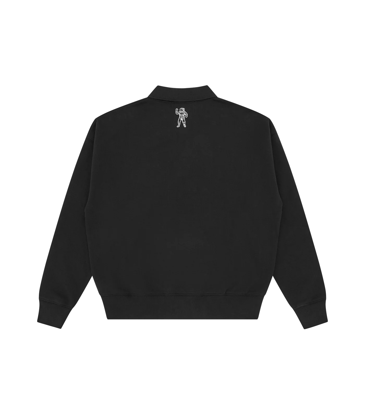SIGNATURE COLLARED SWEATSHIRT - BLACK - Image 2