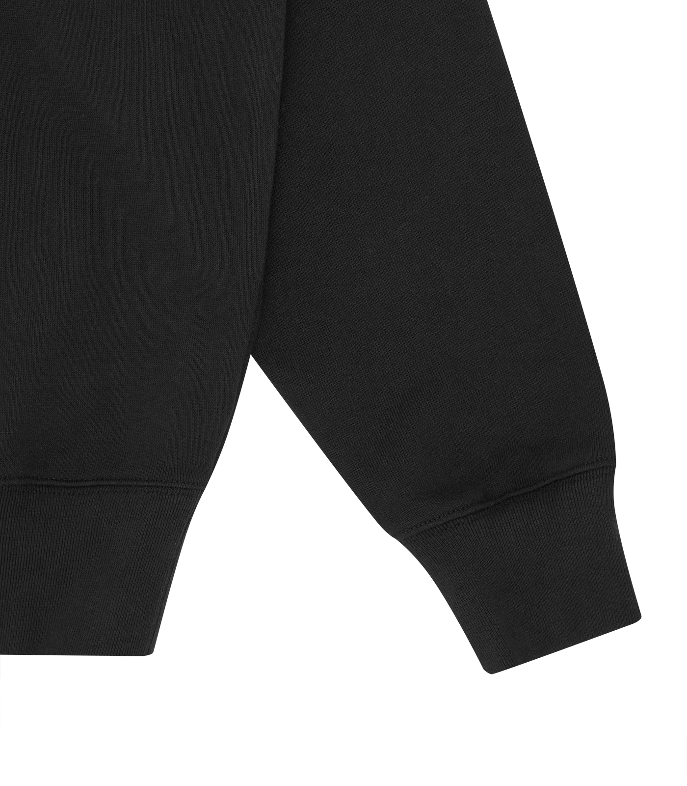 SIGNATURE COLLARED SWEATSHIRT - BLACK - Image 4