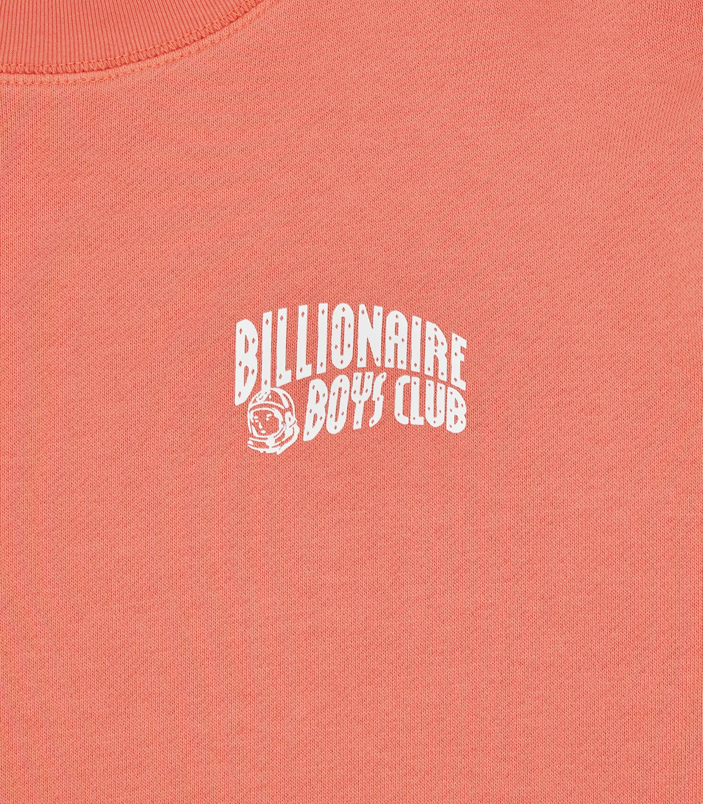 SMALL ARCH LOGO CREWNECK - BRIGHT PEACH - Image 3