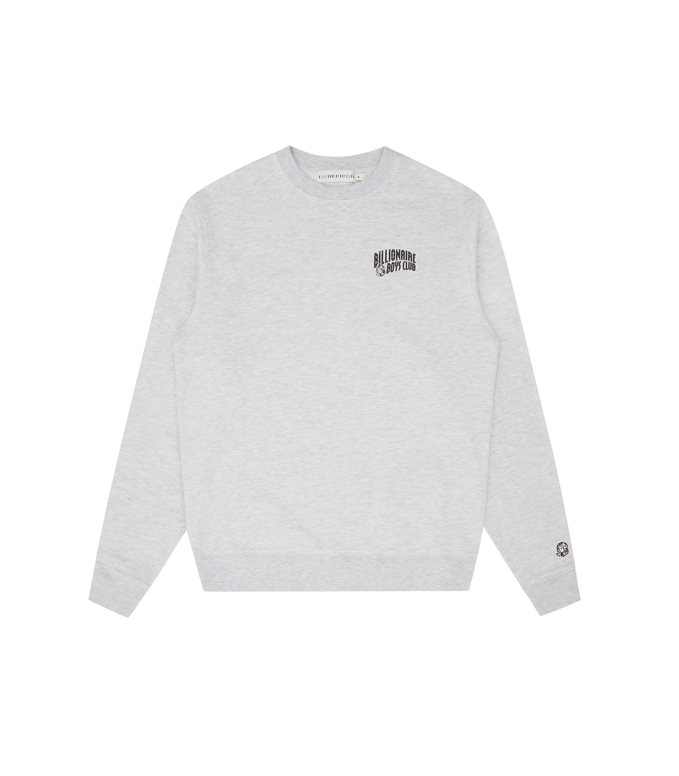 SMALL ARCH LOGO CREWNECK - HEATHER ASH