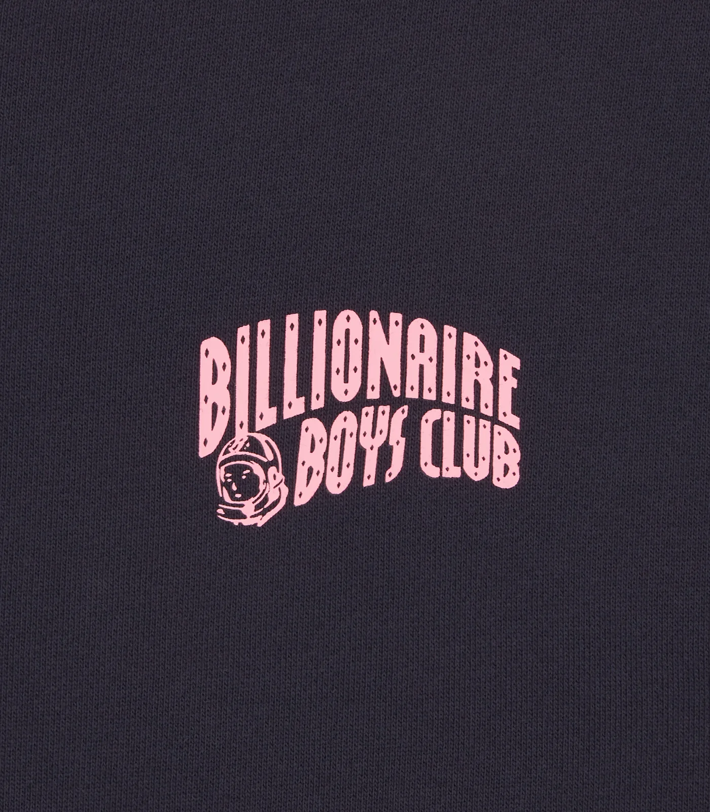 SMALL ARCH LOGO CREWNECK - NAVY/PINK LOGO - Image 3