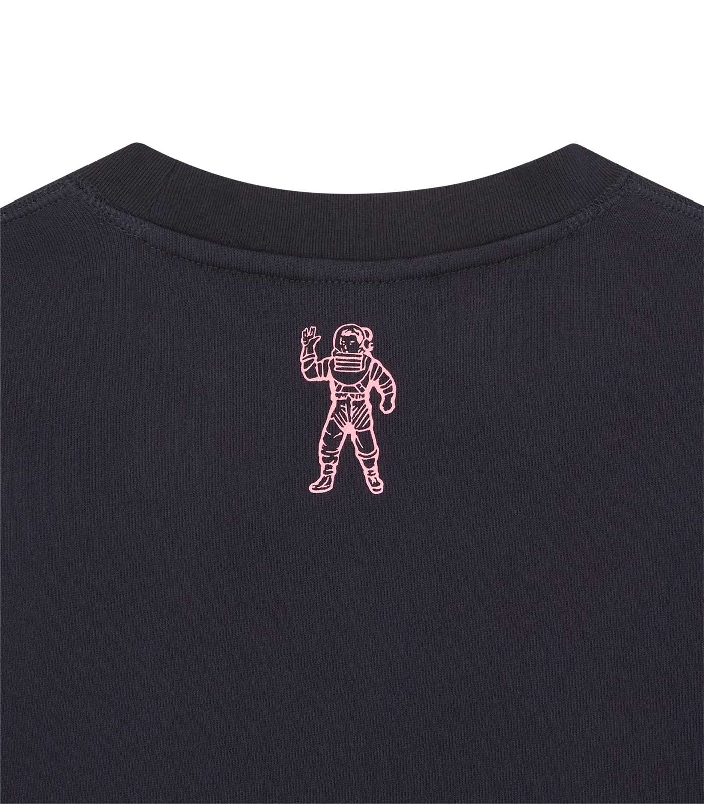 SMALL ARCH LOGO CREWNECK - NAVY/PINK LOGO - Image 5
