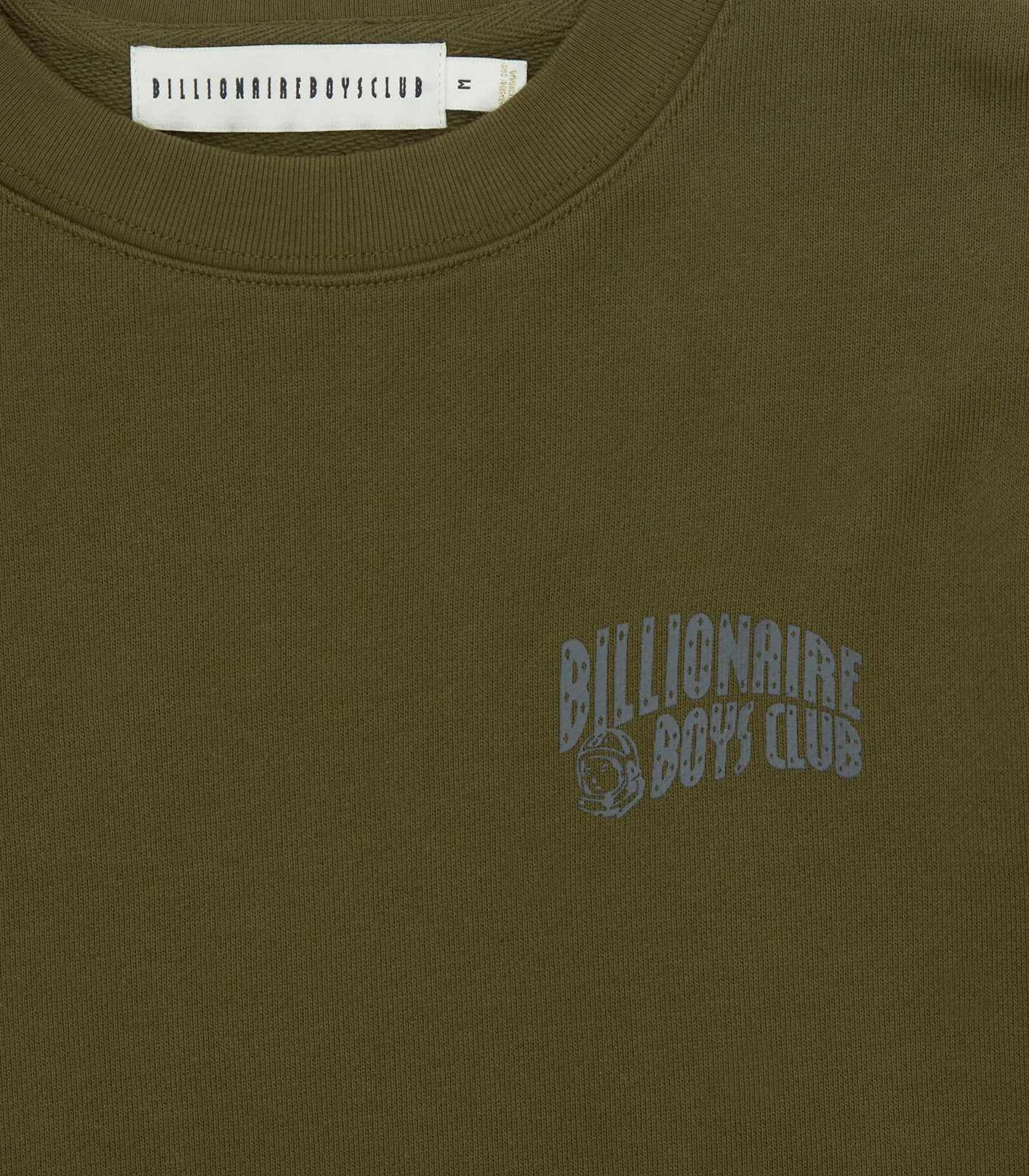 SMALL ARCH LOGO CREWNECK - OLIVE - Image 3