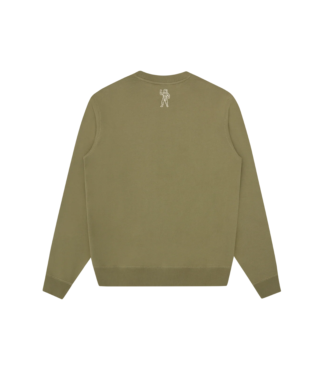 SMALL ARCH LOGO CREWNECK - OLIVE/ECRU LOGO - Image 2