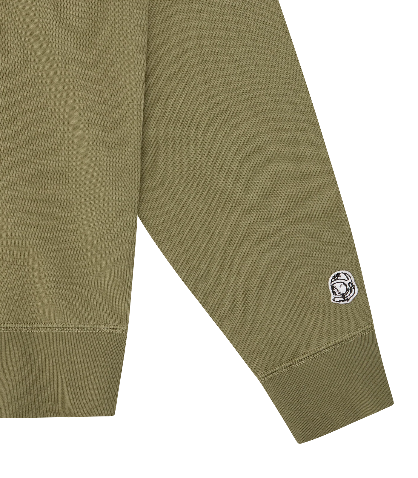 SMALL ARCH LOGO CREWNECK - OLIVE/ECRU LOGO - Image 4