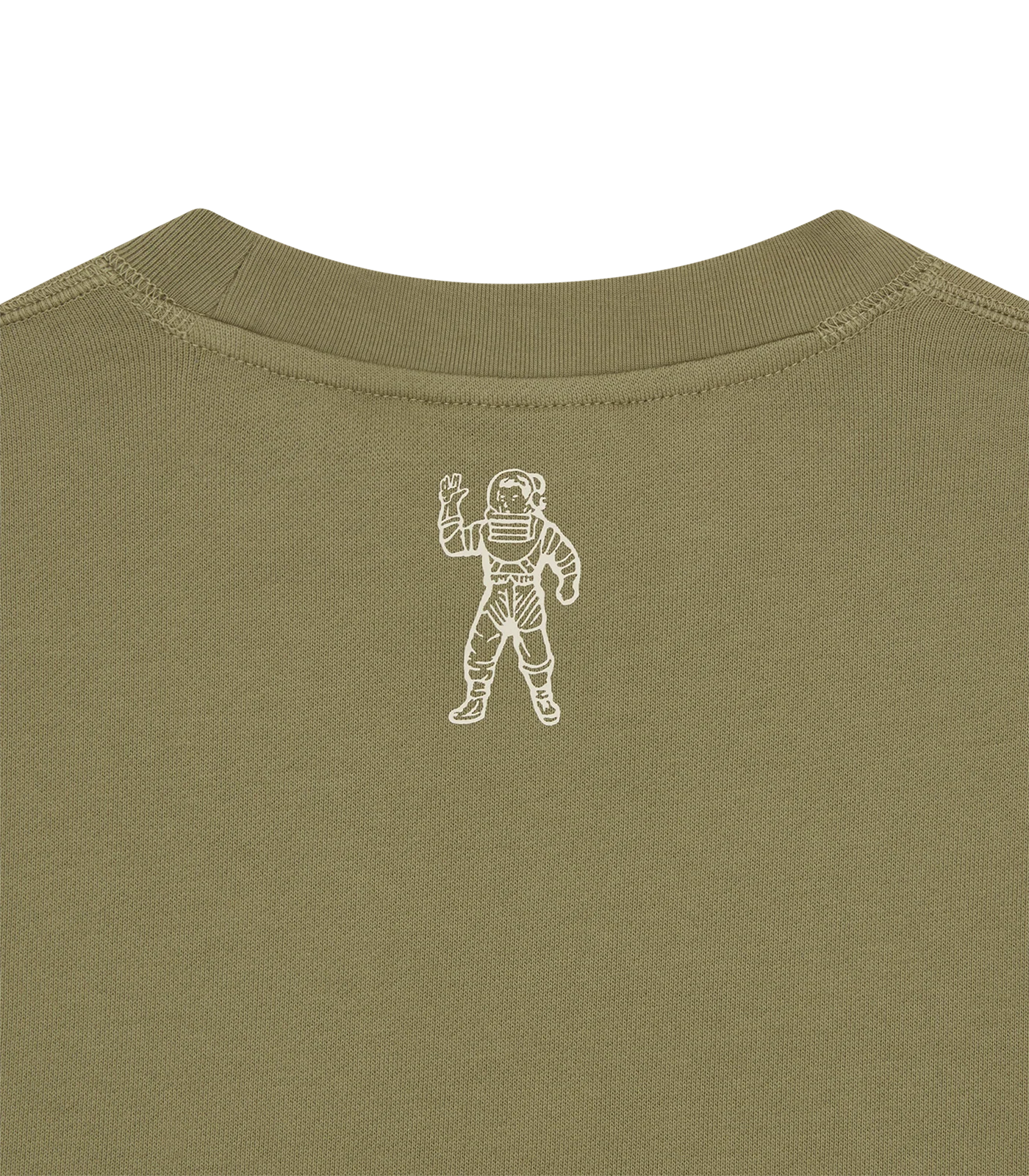 SMALL ARCH LOGO CREWNECK - OLIVE/ECRU LOGO - Image 5