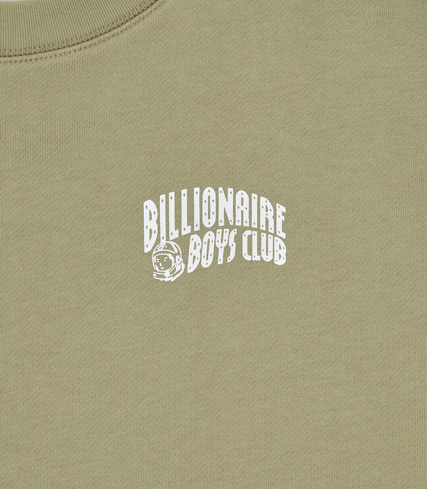 SMALL ARCH LOGO CREWNECK - OLIVE GREEN - Image 3