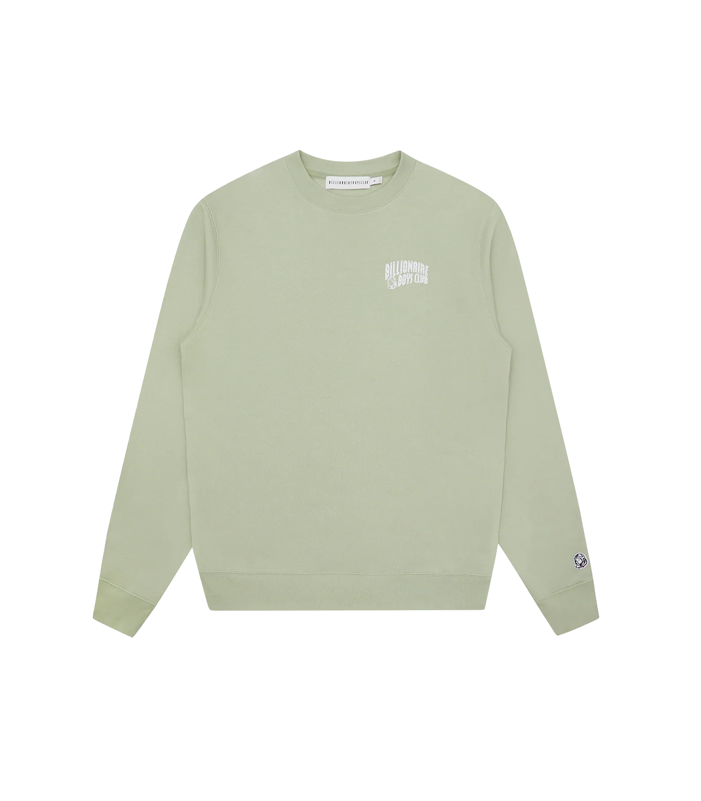 SMALL ARCH LOGO CREWNECK - PISTACHIO