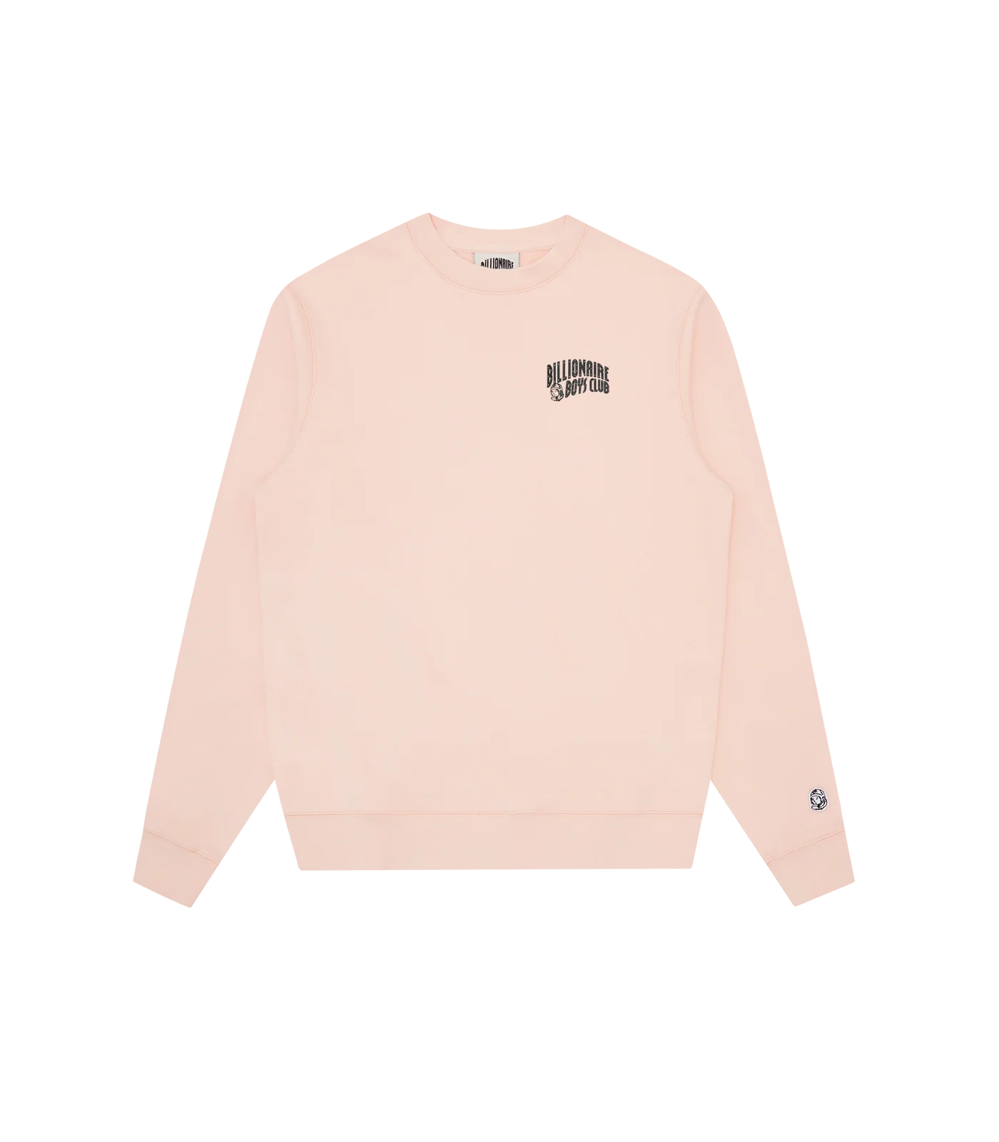 SMALL ARCH LOGO CREWNECK - POWDER PINK